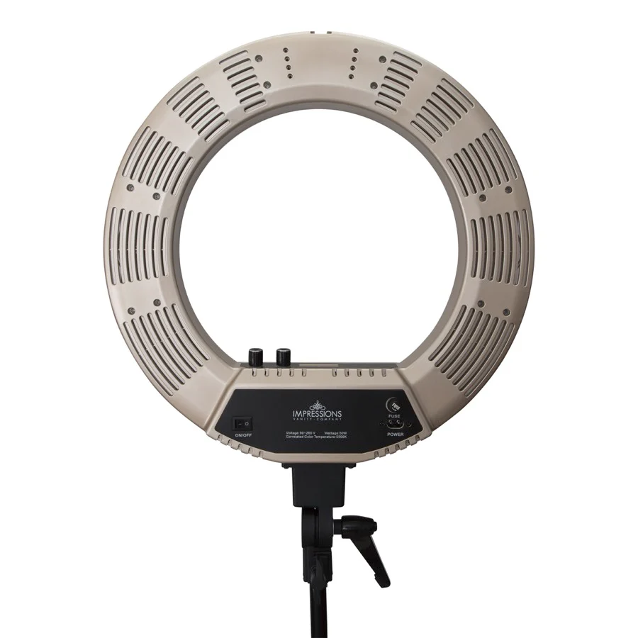 18-Inch DuoTone LED Vanity Studio Ring Light with Stand, Bag and Accessories - Image 11