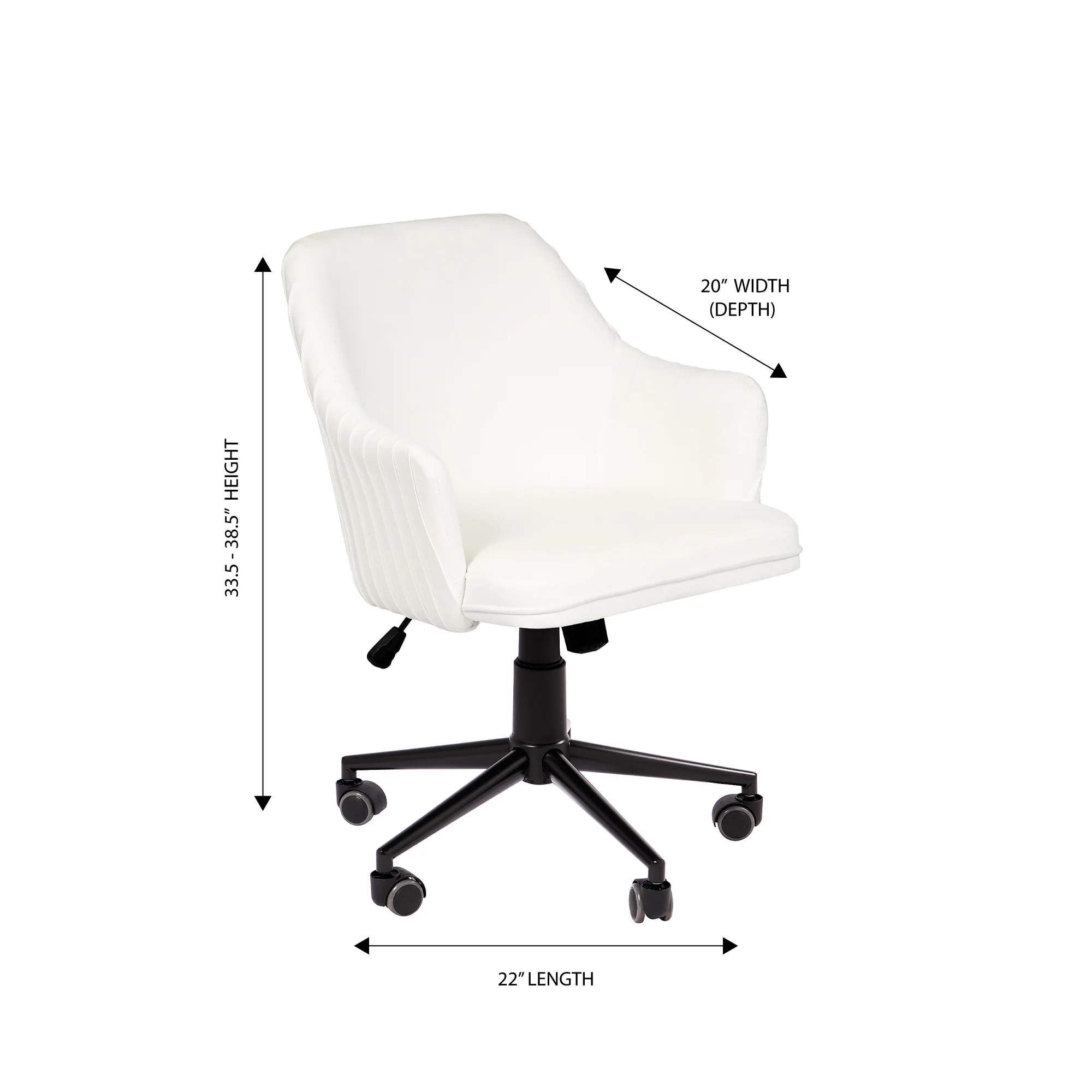 Adelyn Swivel Vanity Chair - Image 5