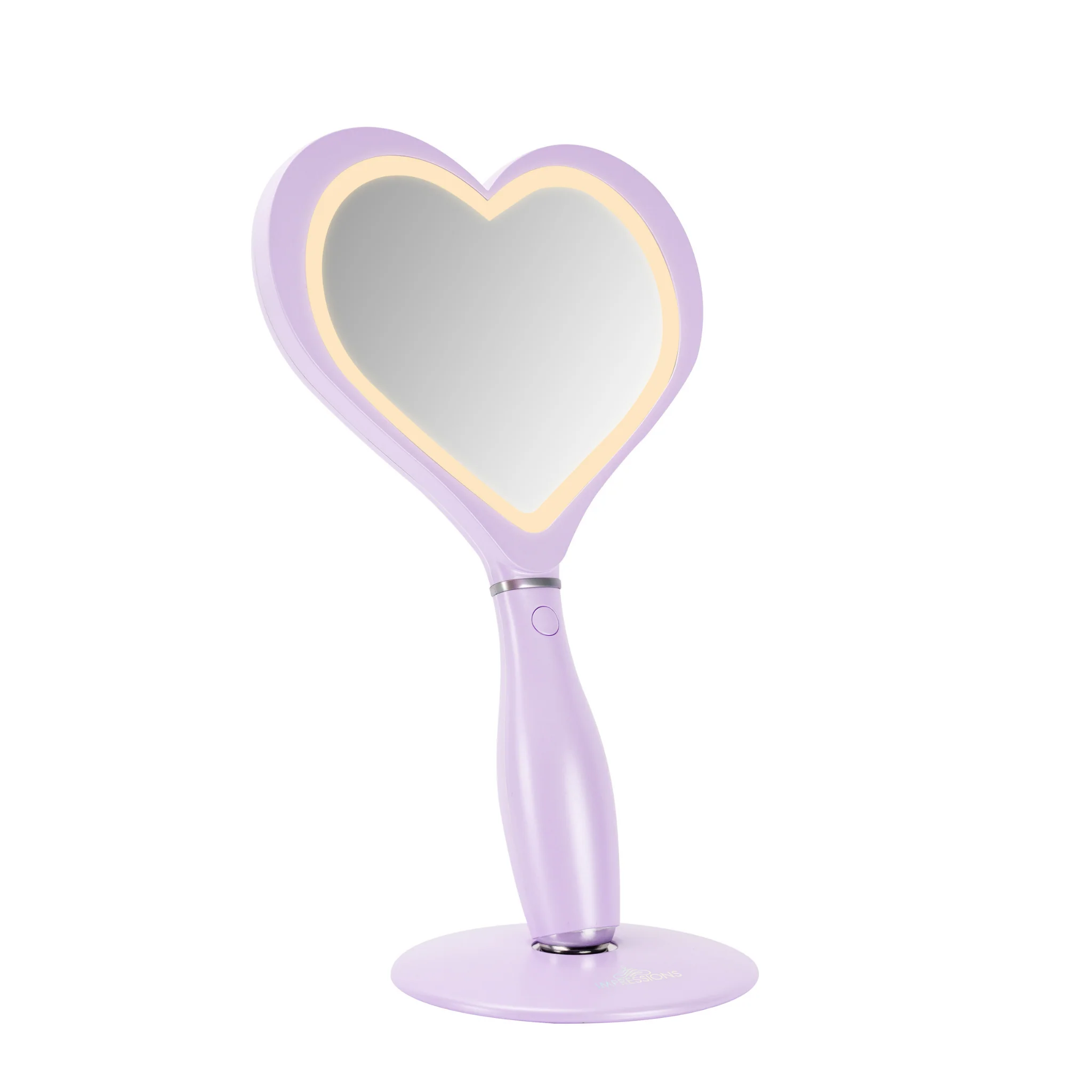 Amour LED Handheld Makeup Mirror with Standing Base - Image 8