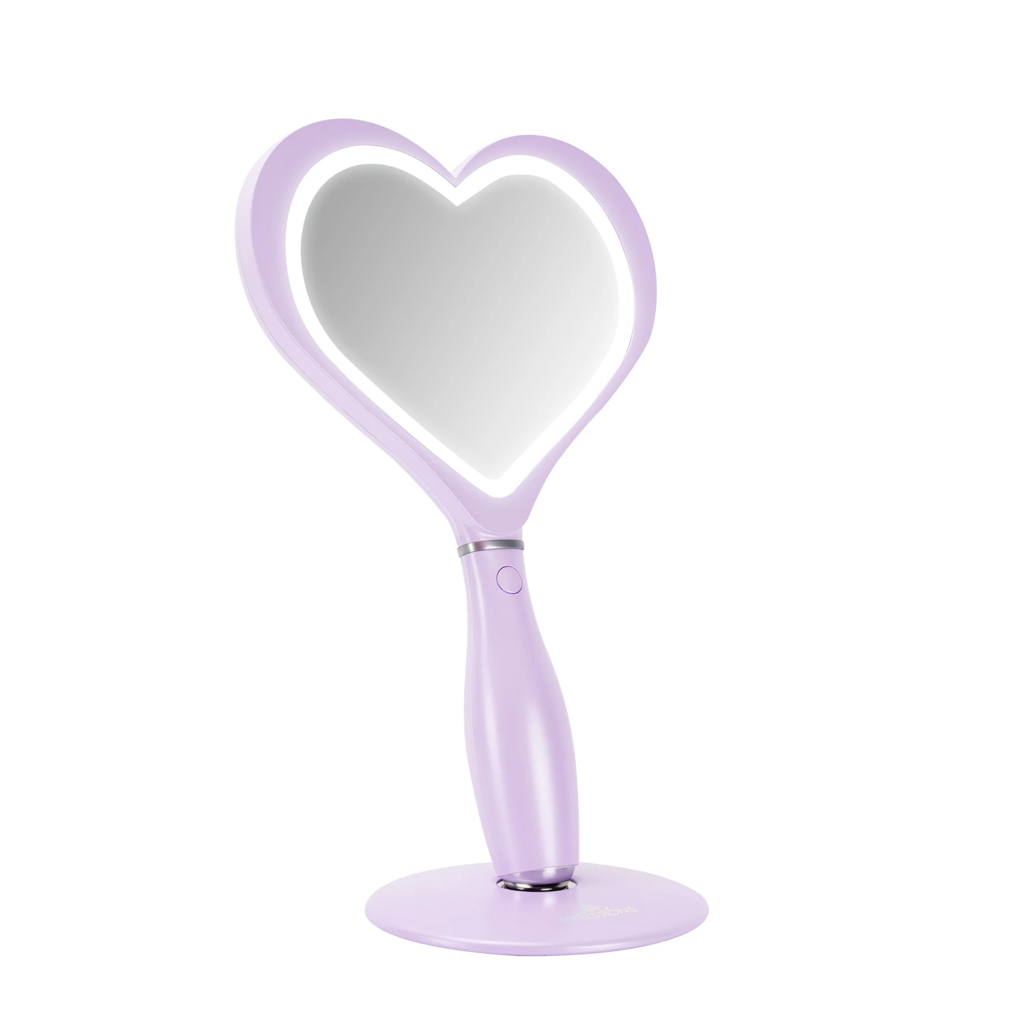 Amour LED Handheld Makeup Mirror with Standing Base - Image 9