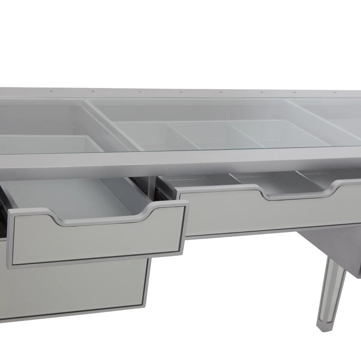 SlayStation® Aria Premium Mirrored Vanity table - Image 11