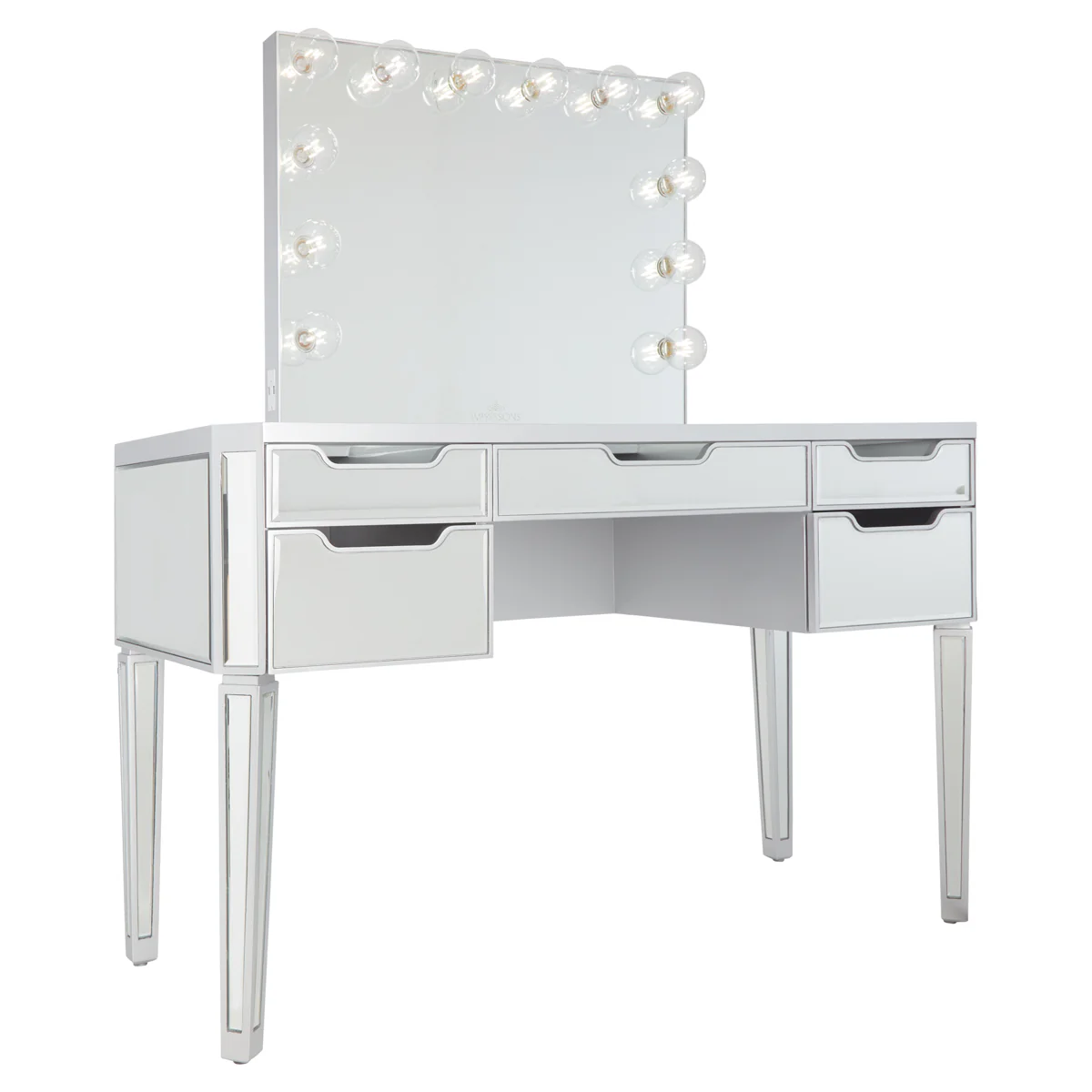 SlayStation® Aria Premium Mirrored Vanity table - Image 13