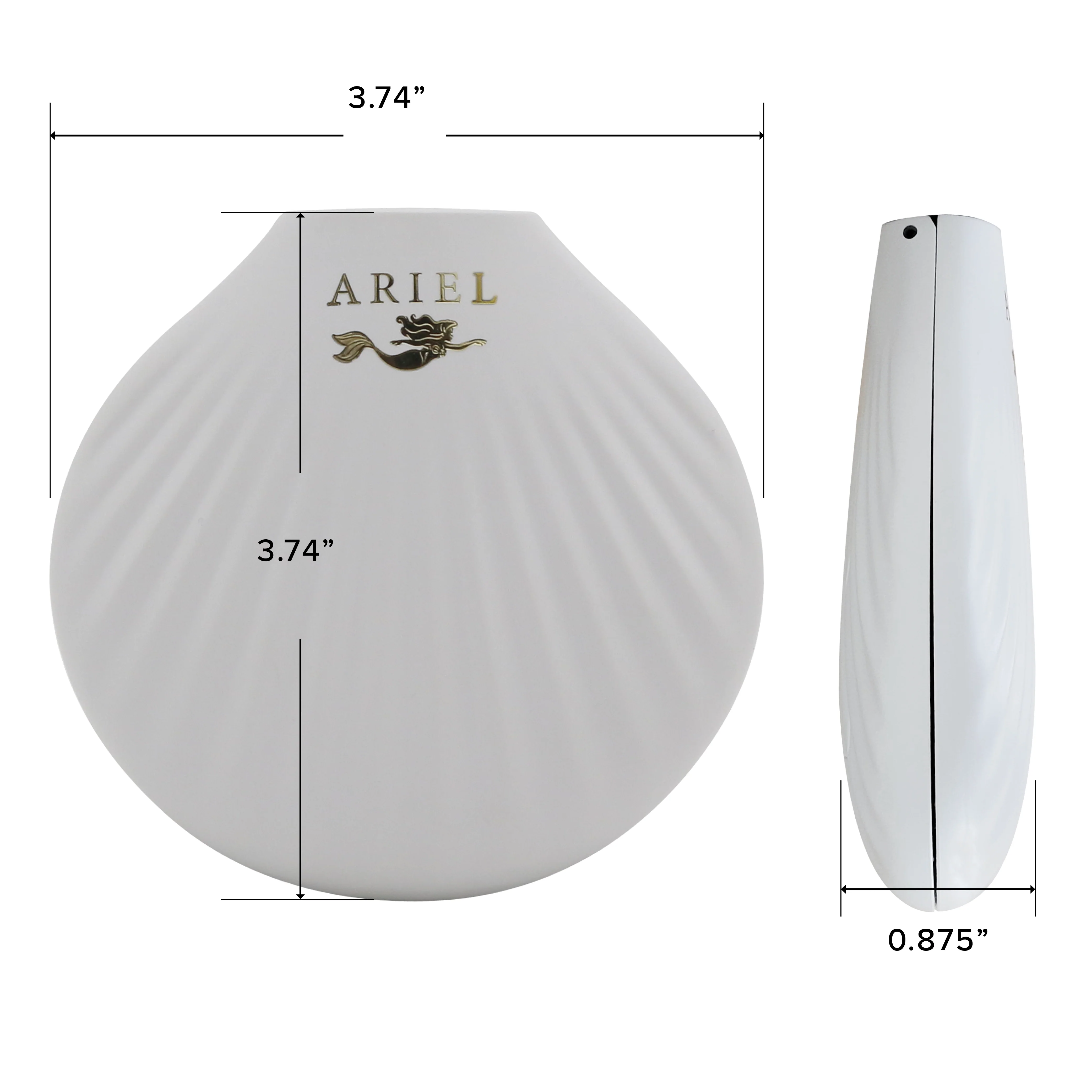 Ariel Seashell Compact Mirror - Image 8