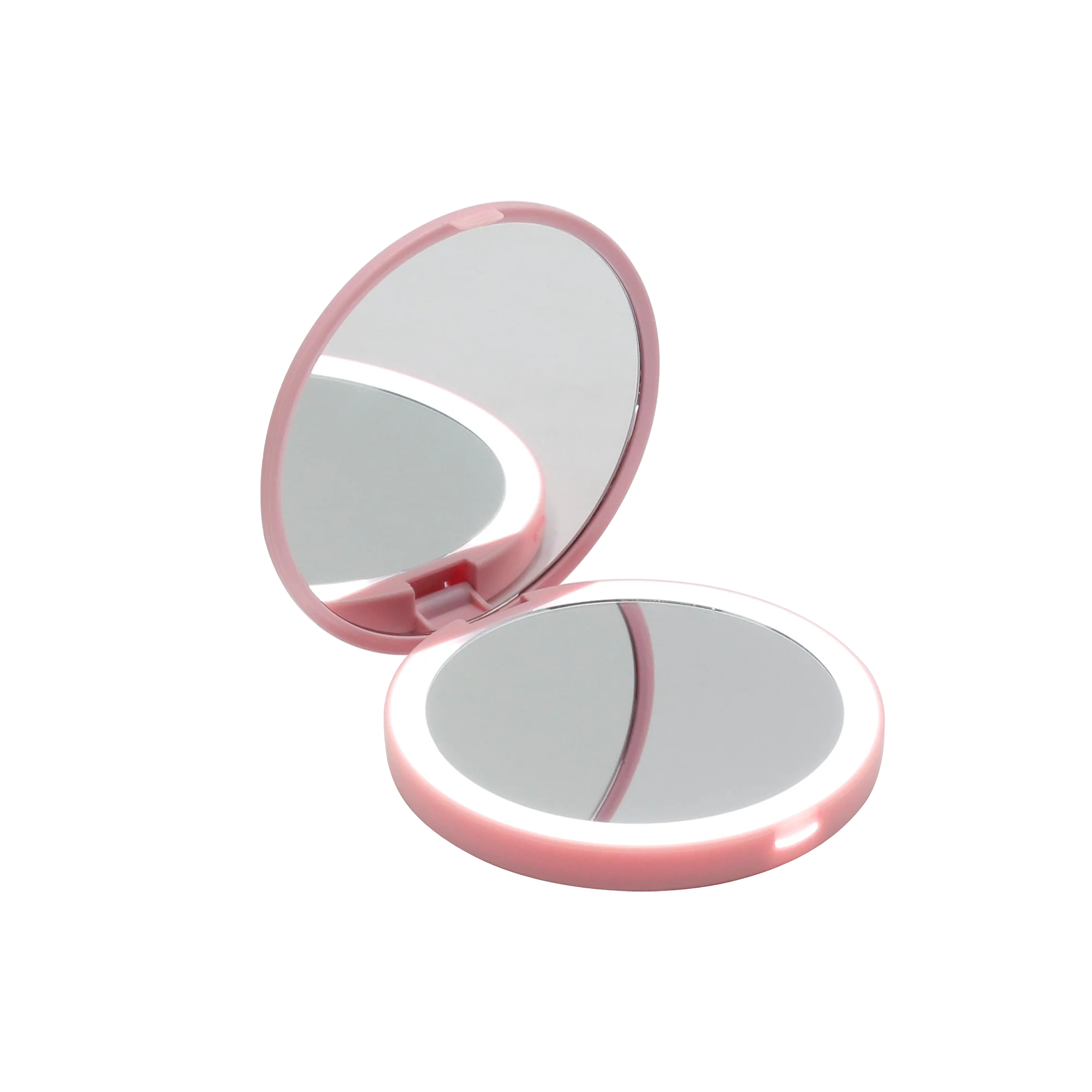 Aurora Compact Mirror with Wireless Power Bank Charging Base - Image 3