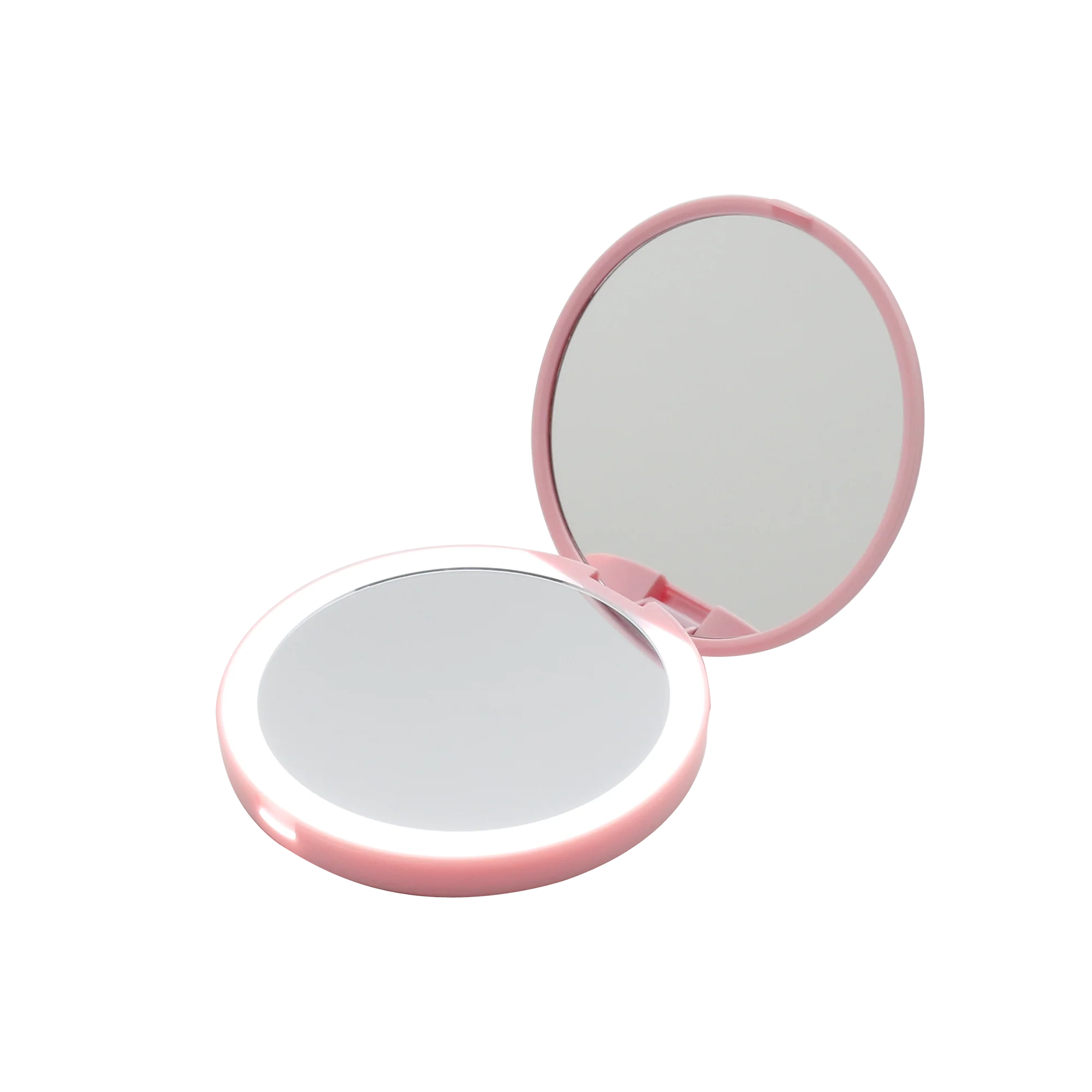 Aurora Compact Mirror with Wireless Power Bank Charging Base - Image 4
