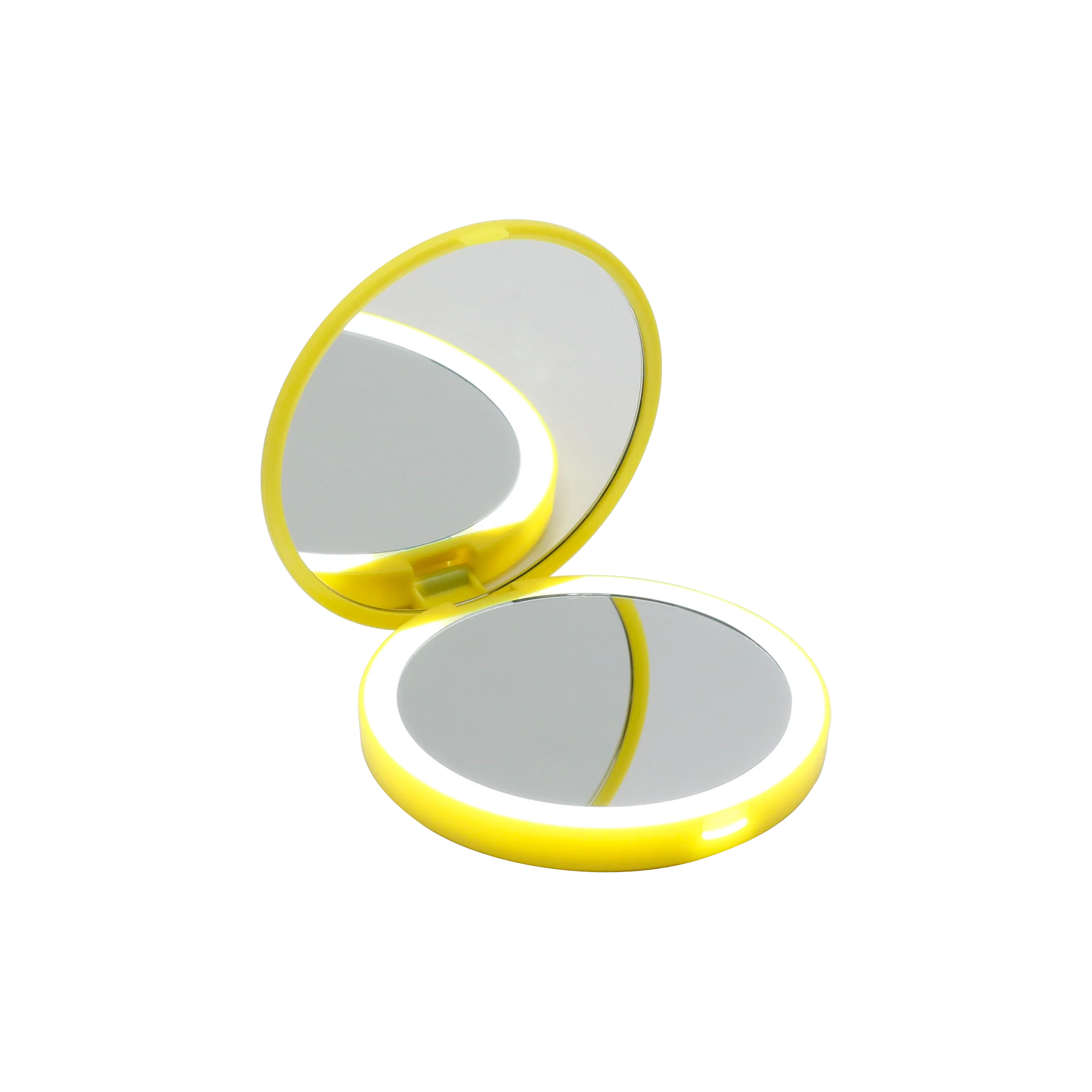 Belle Compact Mirror with Wireless Power Bank Charging Base - Image 3
