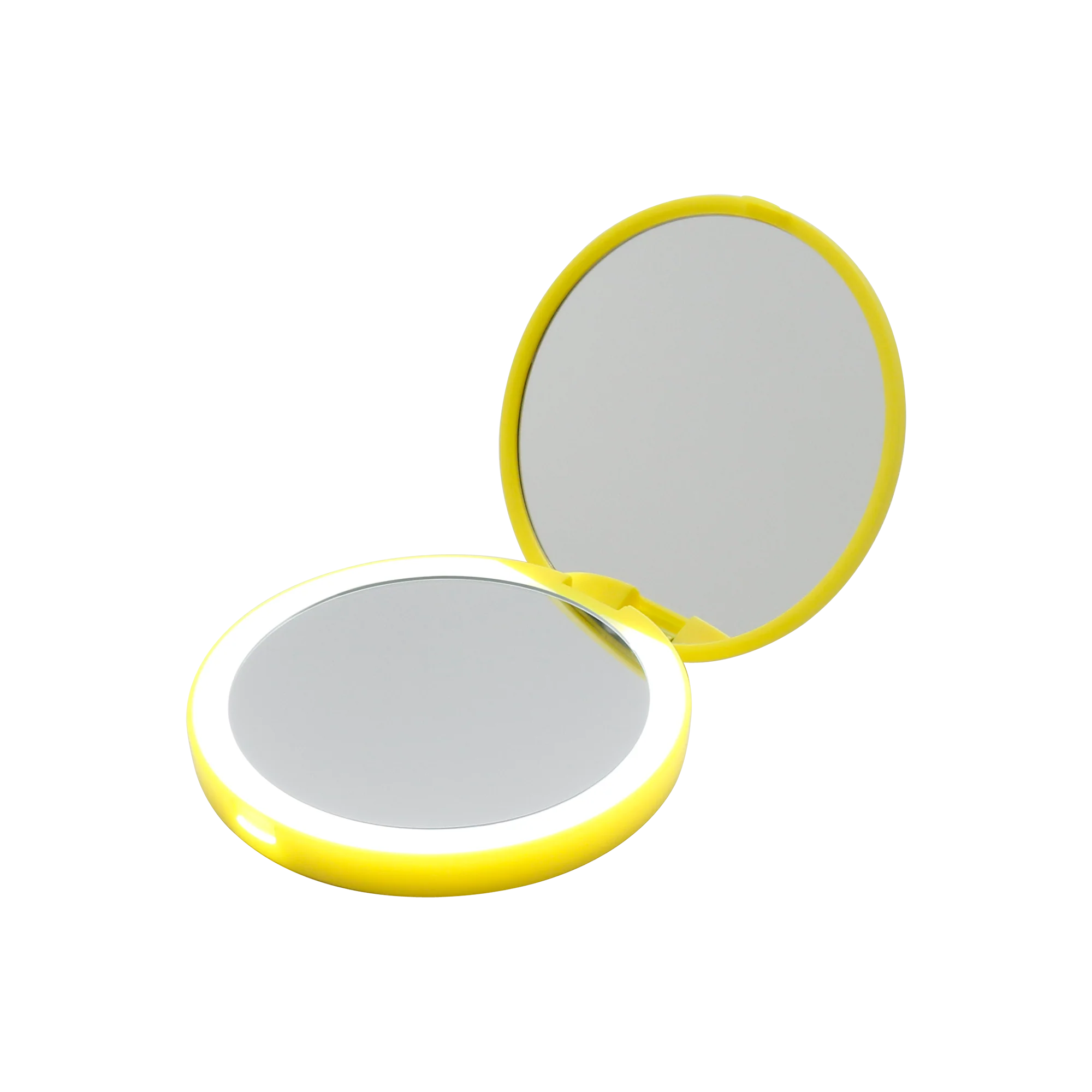 Belle Compact Mirror with Wireless Power Bank Charging Base - Image 4