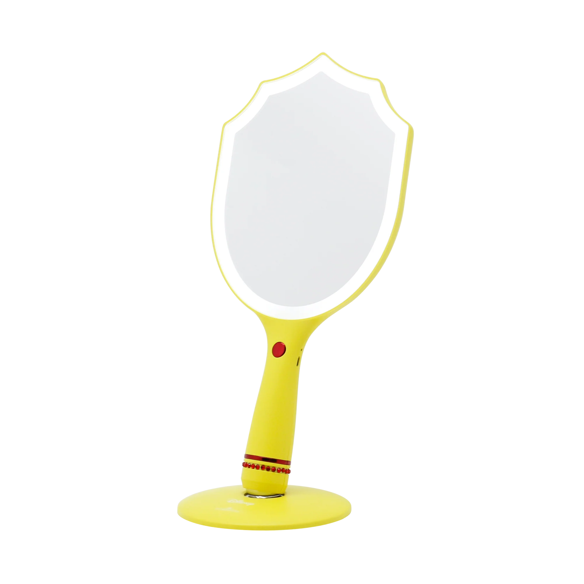Belle LED Handheld Makeup Mirror With Standing Base - Image 4
