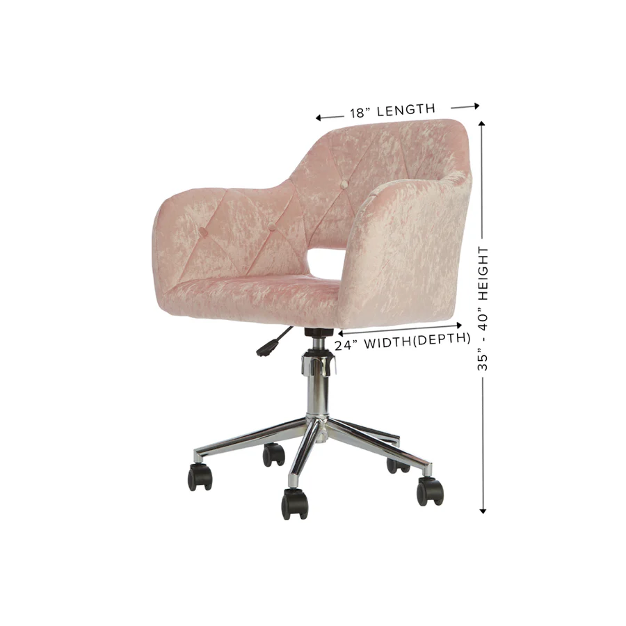 Brittney Tufted Vanity Chair - Image 9