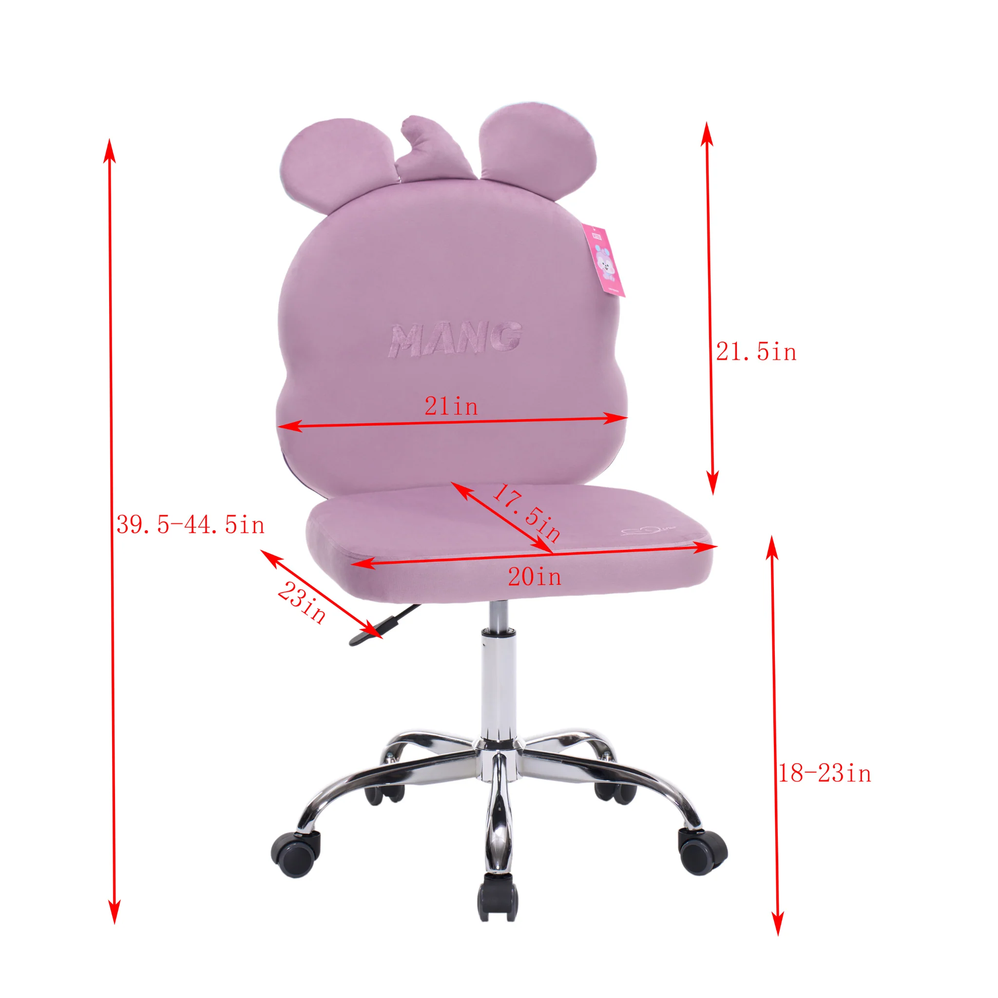 BT21™ MANG Swivel Vanity Chair - Image 4