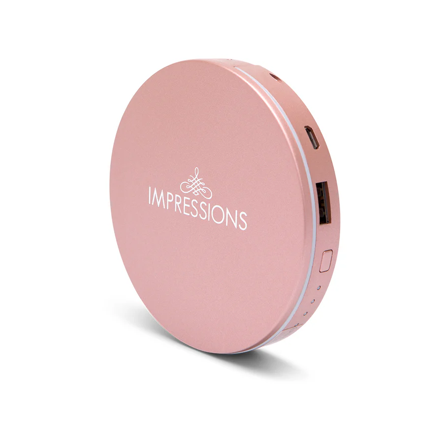 ChargeUp LED Compact Mirror & USB Power Bank - Image 2