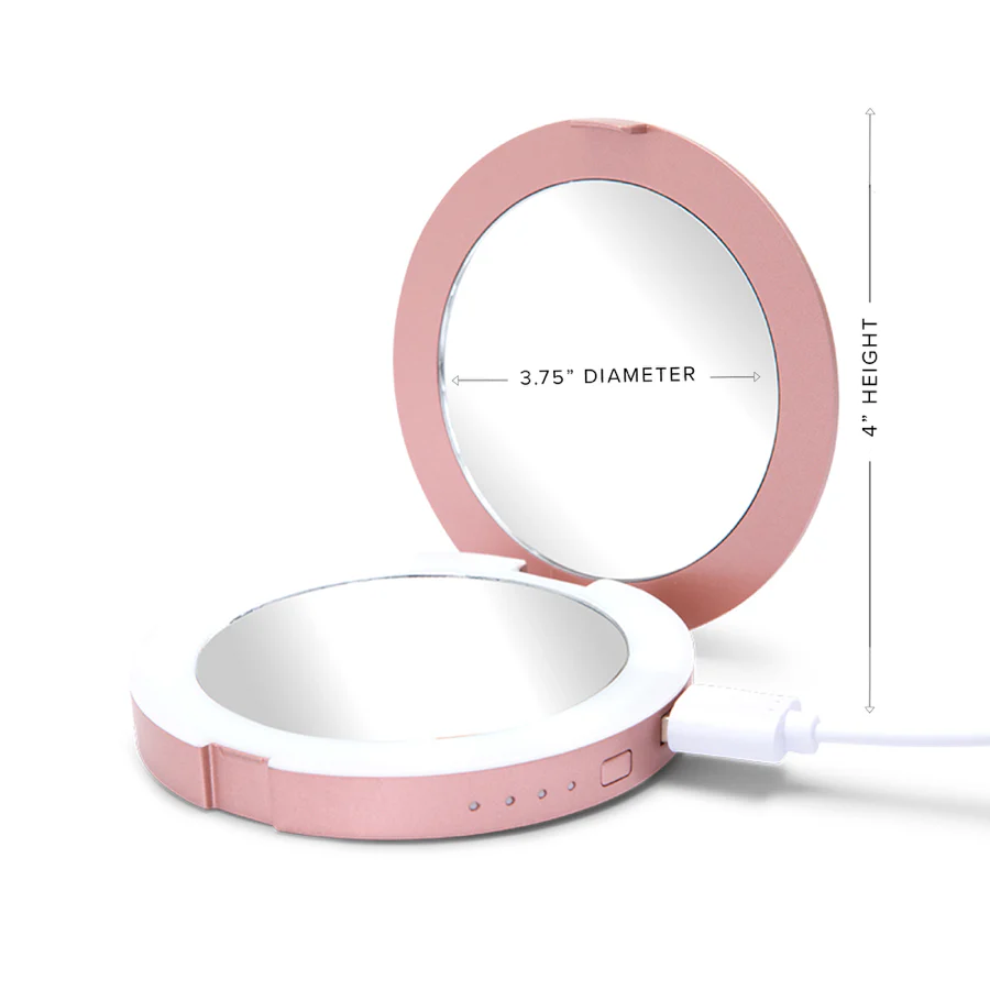ChargeUp LED Compact Mirror & USB Power Bank - Image 6