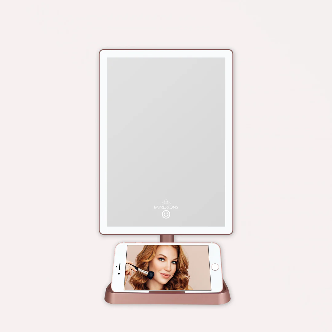 Charmed Tri-Tone LED Makeup Mirror - Image 13