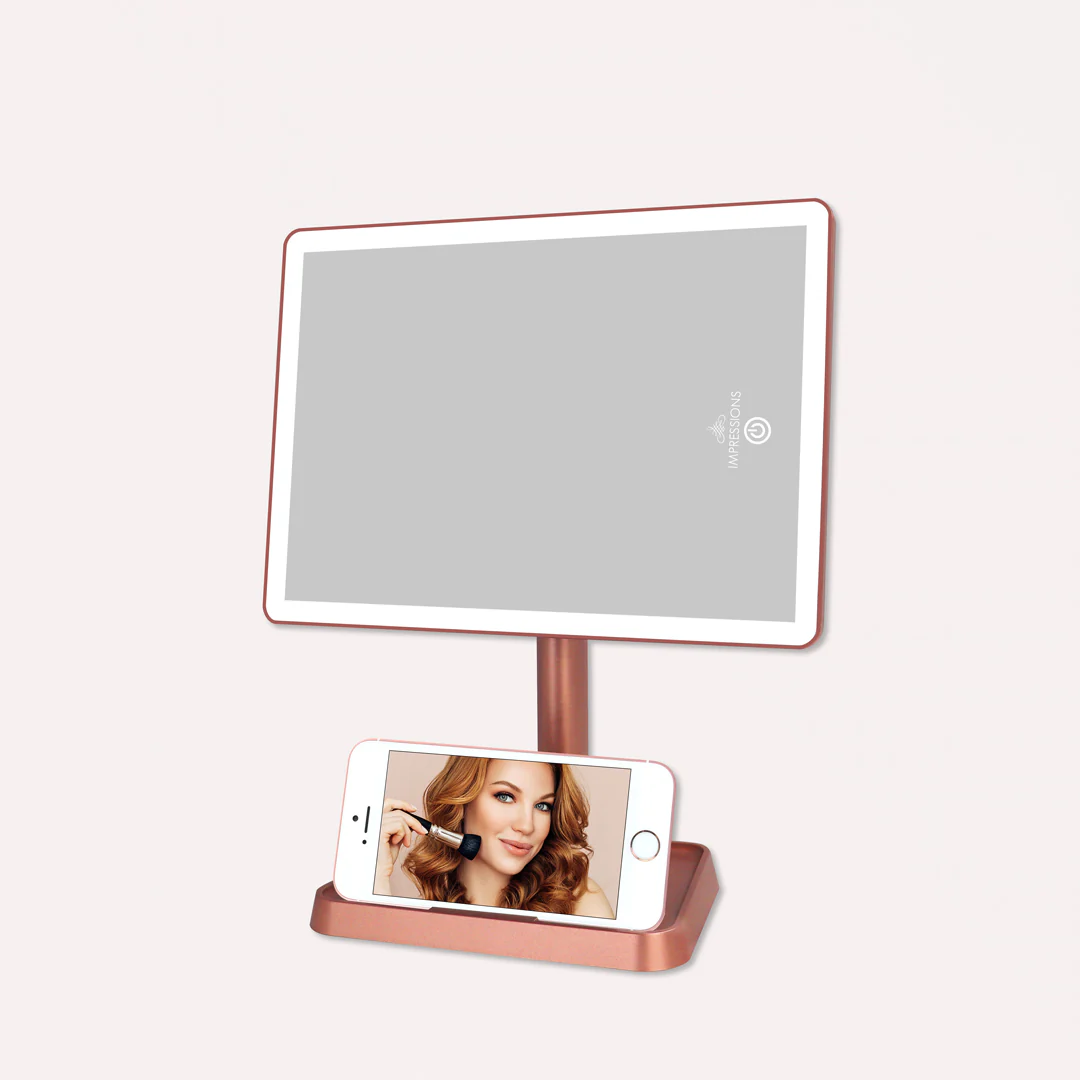 Charmed Tri-Tone LED Makeup Mirror - Image 15