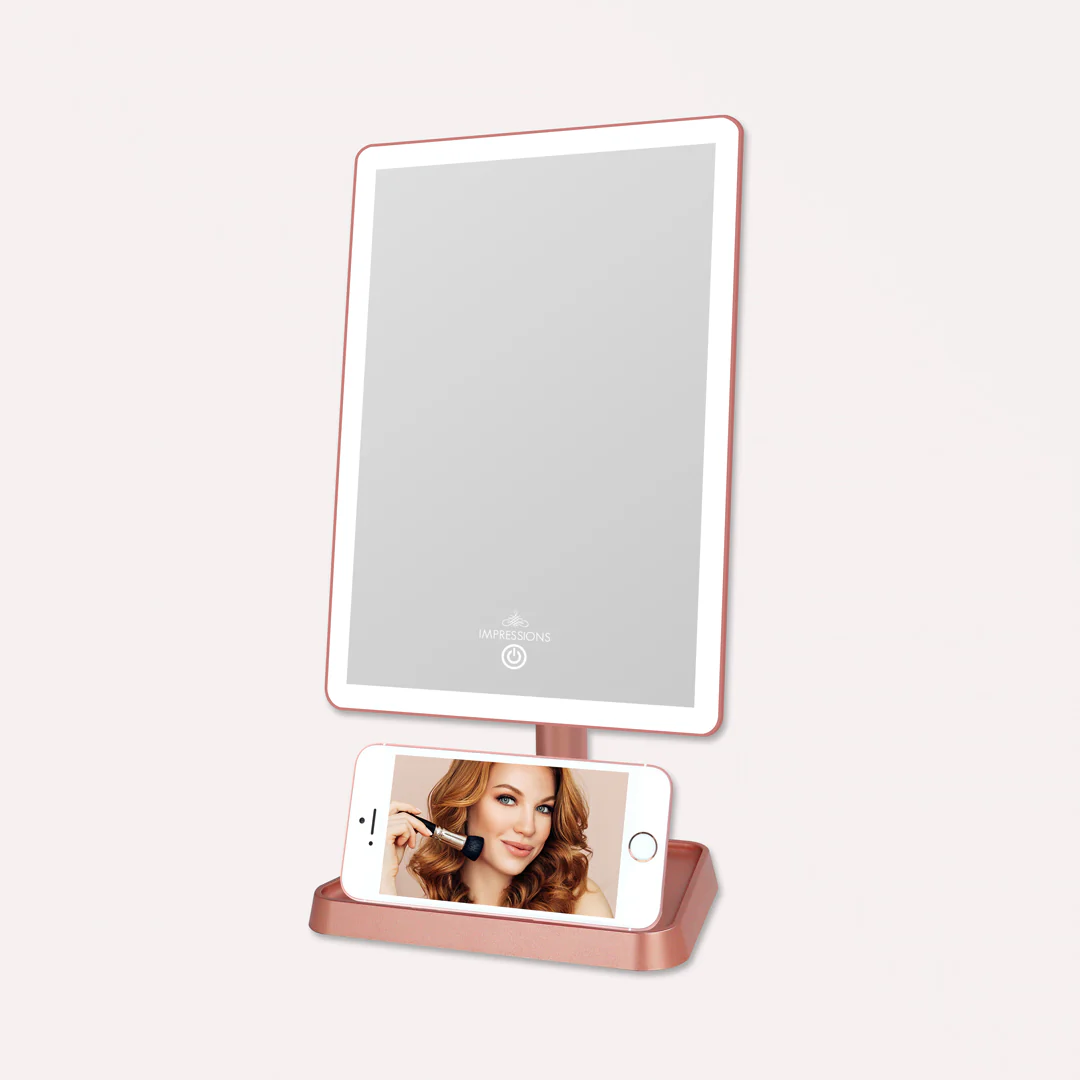 Charmed Tri-Tone LED Makeup Mirror - Image 16