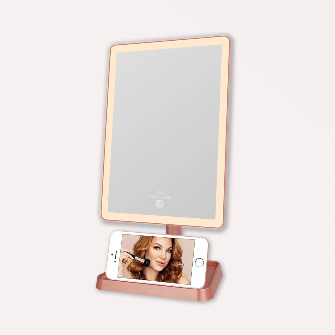 Charmed Tri-Tone LED Makeup Mirror - Image 18
