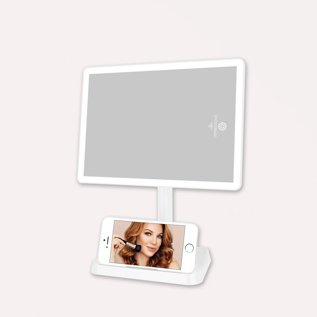Charmed Tri-Tone LED Makeup Mirror - Image 25