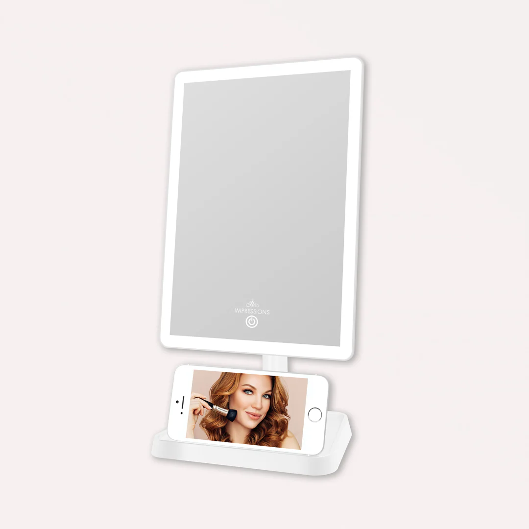 Charmed Tri-Tone LED Makeup Mirror - Image 26