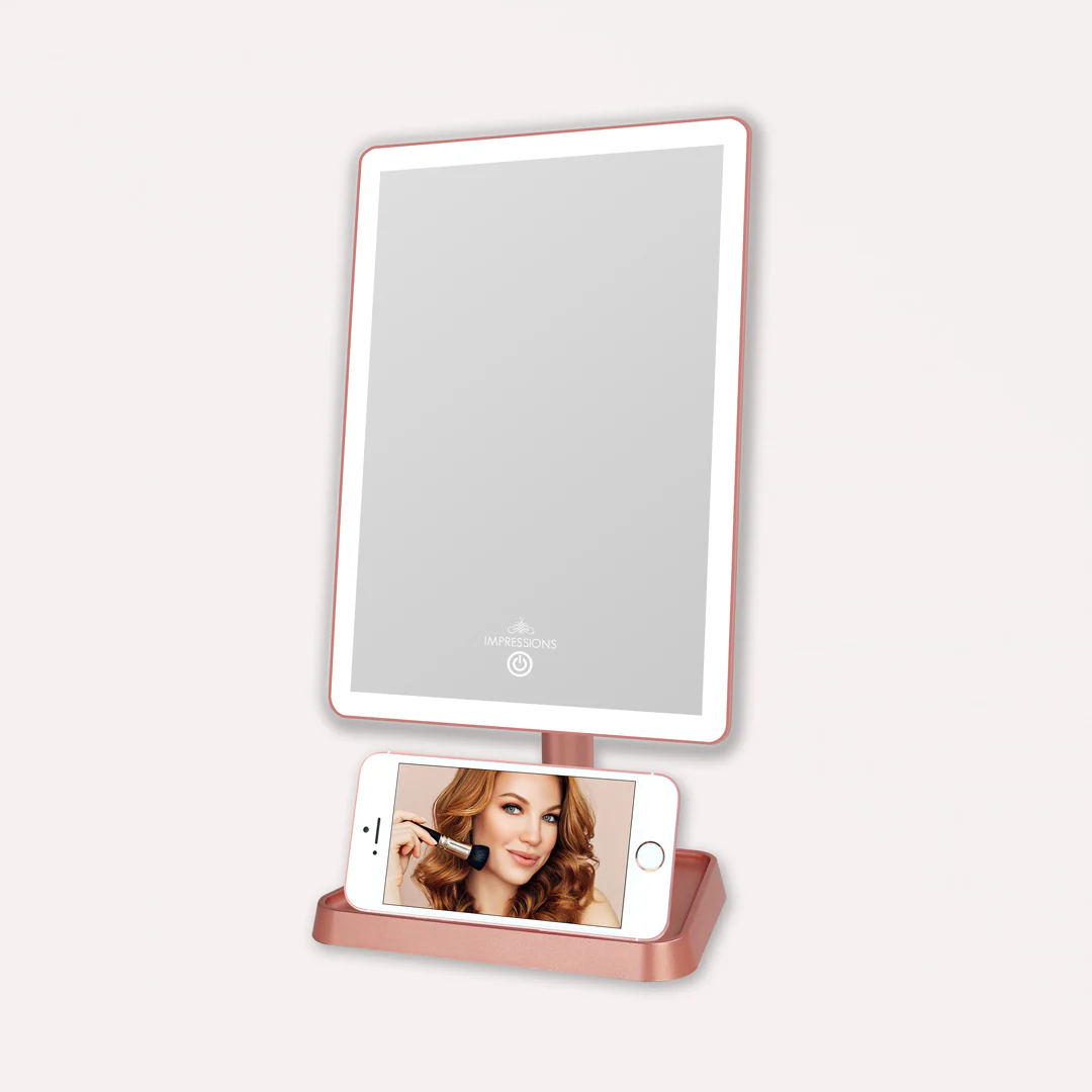 Charmed Tri-Tone LED Makeup Mirror - Image 9