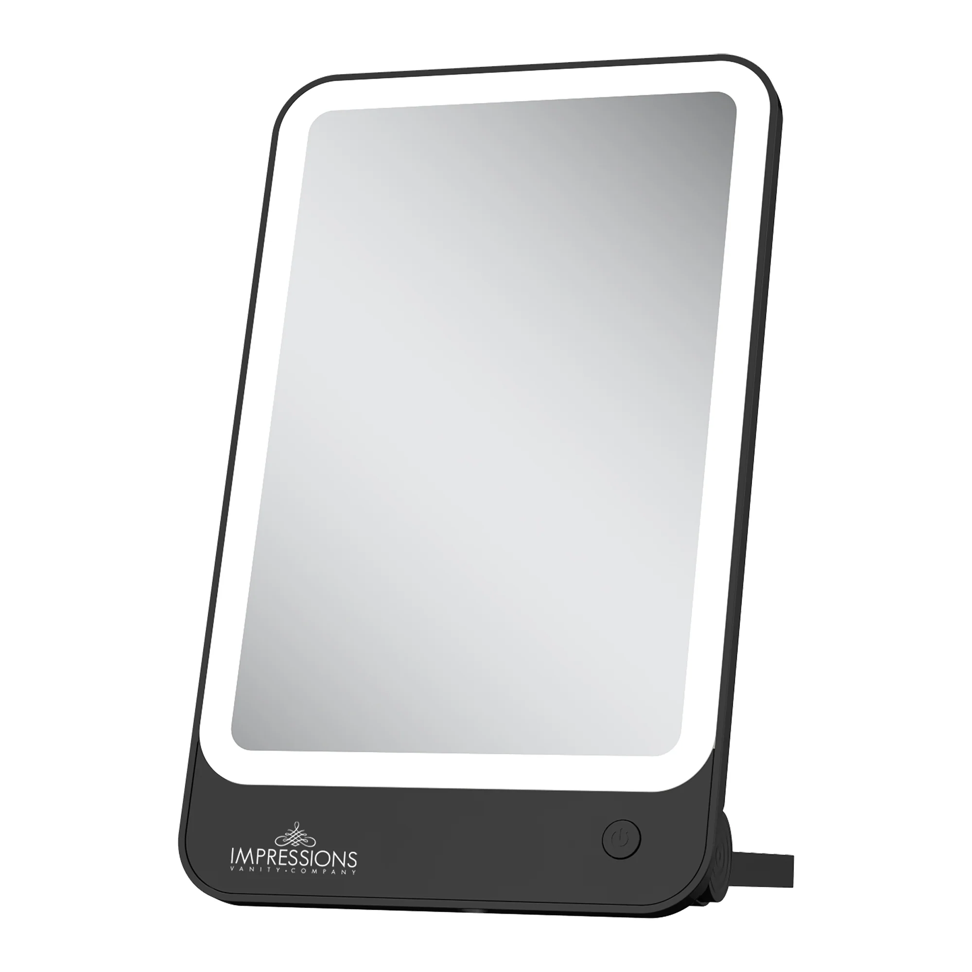 Chic Tri-Tone LED Makeup Mirror with Stand - Image 9