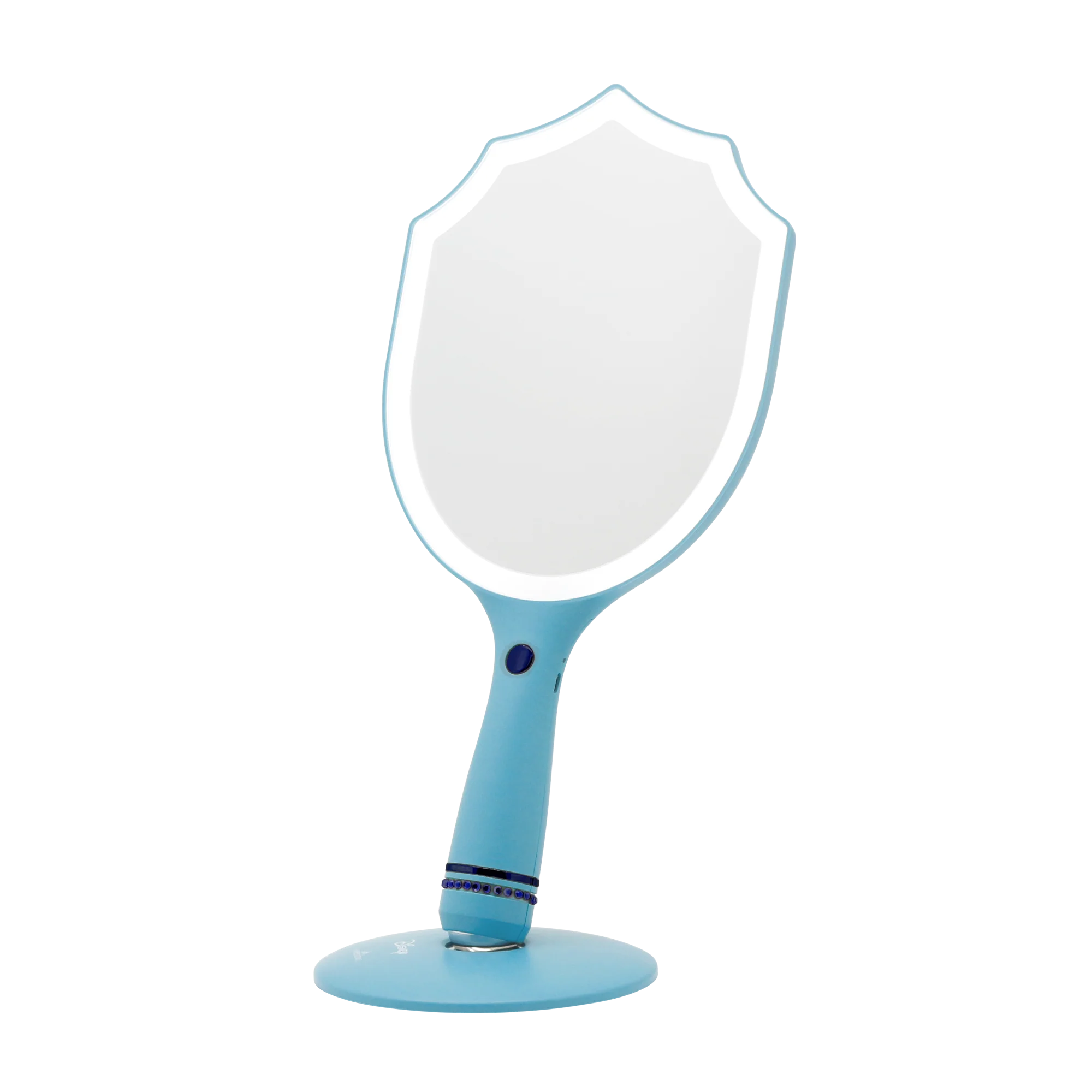 Cinderella LED Handheld Makeup Mirror With Standing Base - Image 4