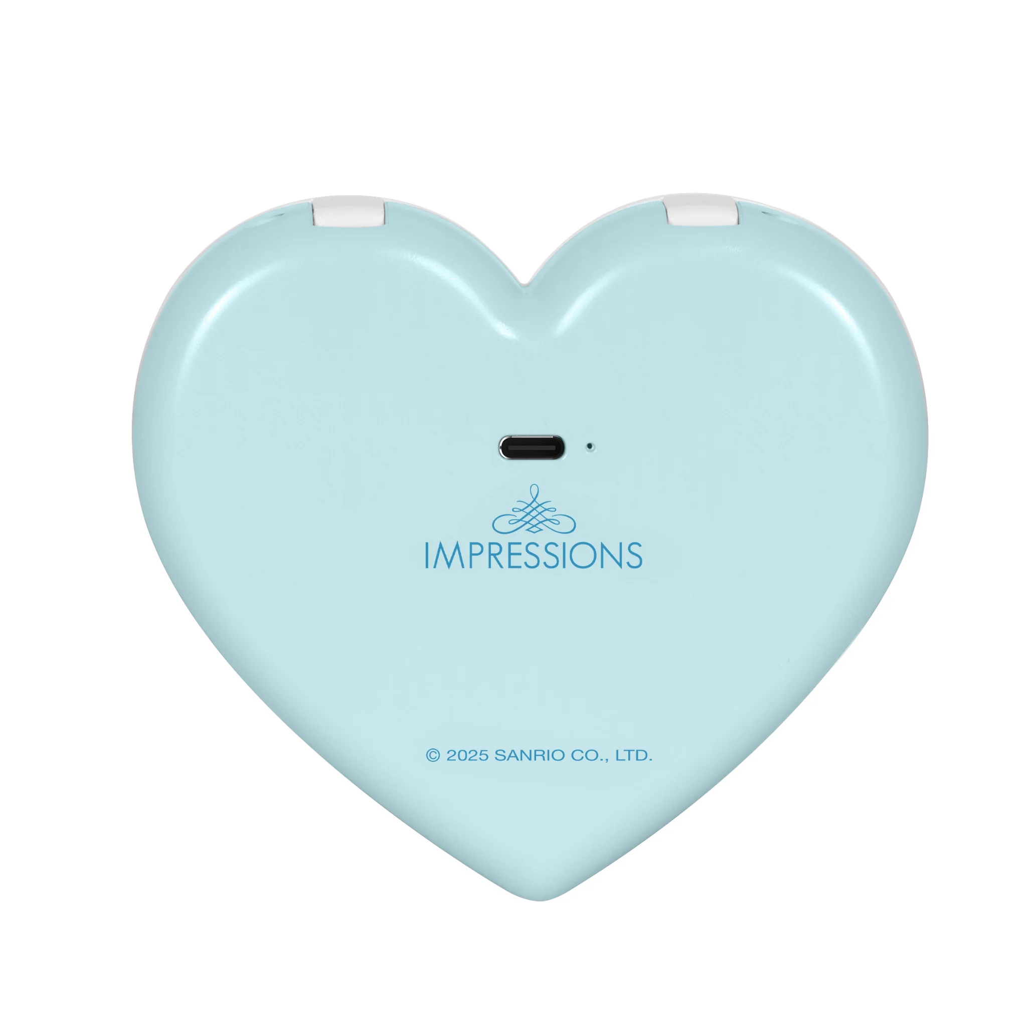 Cinnamoroll™ “Lovely Ribbon” LED Heart Compact Mirror - Image 5