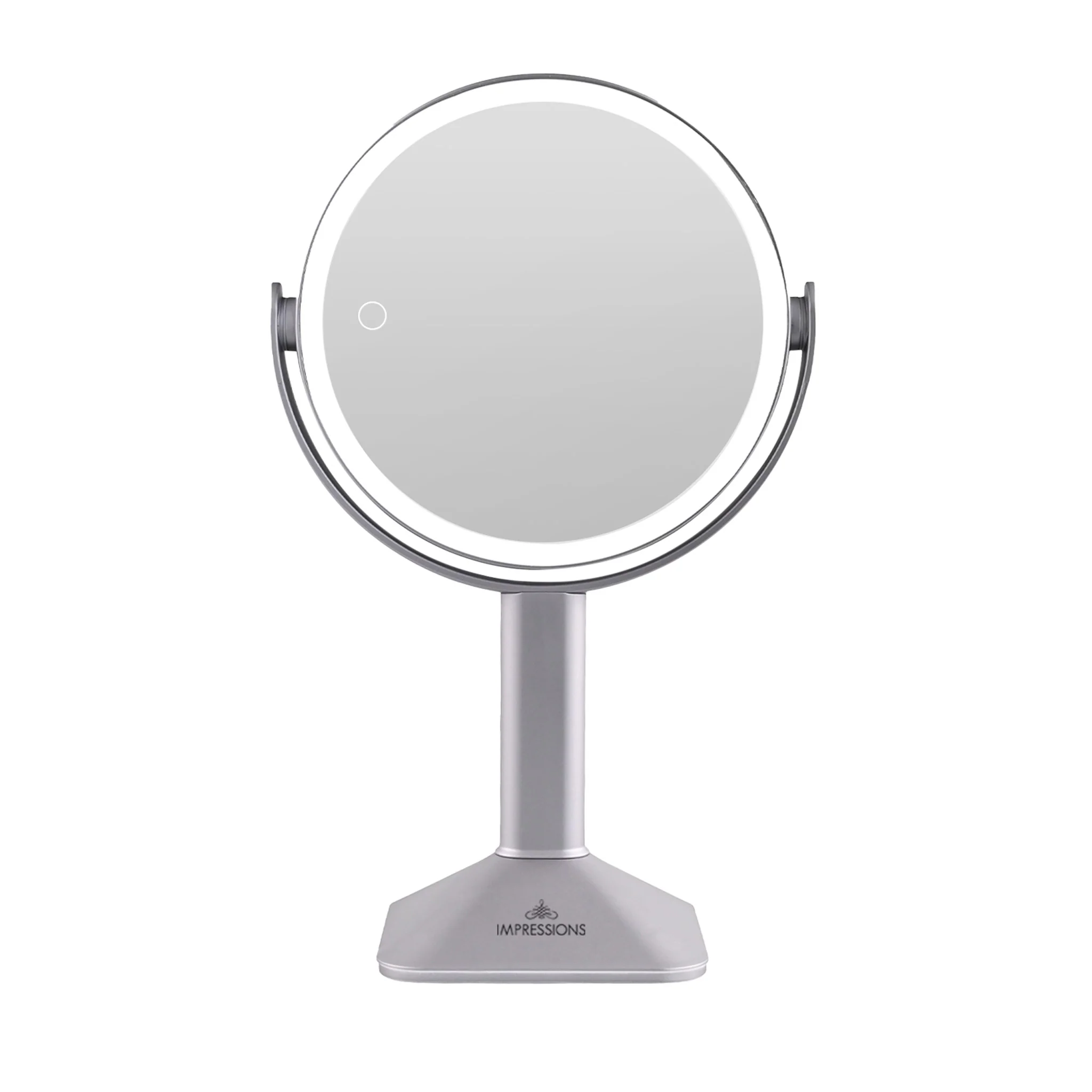 Clearview Round Dual Sided LED Makeup Mirror - Image 6
