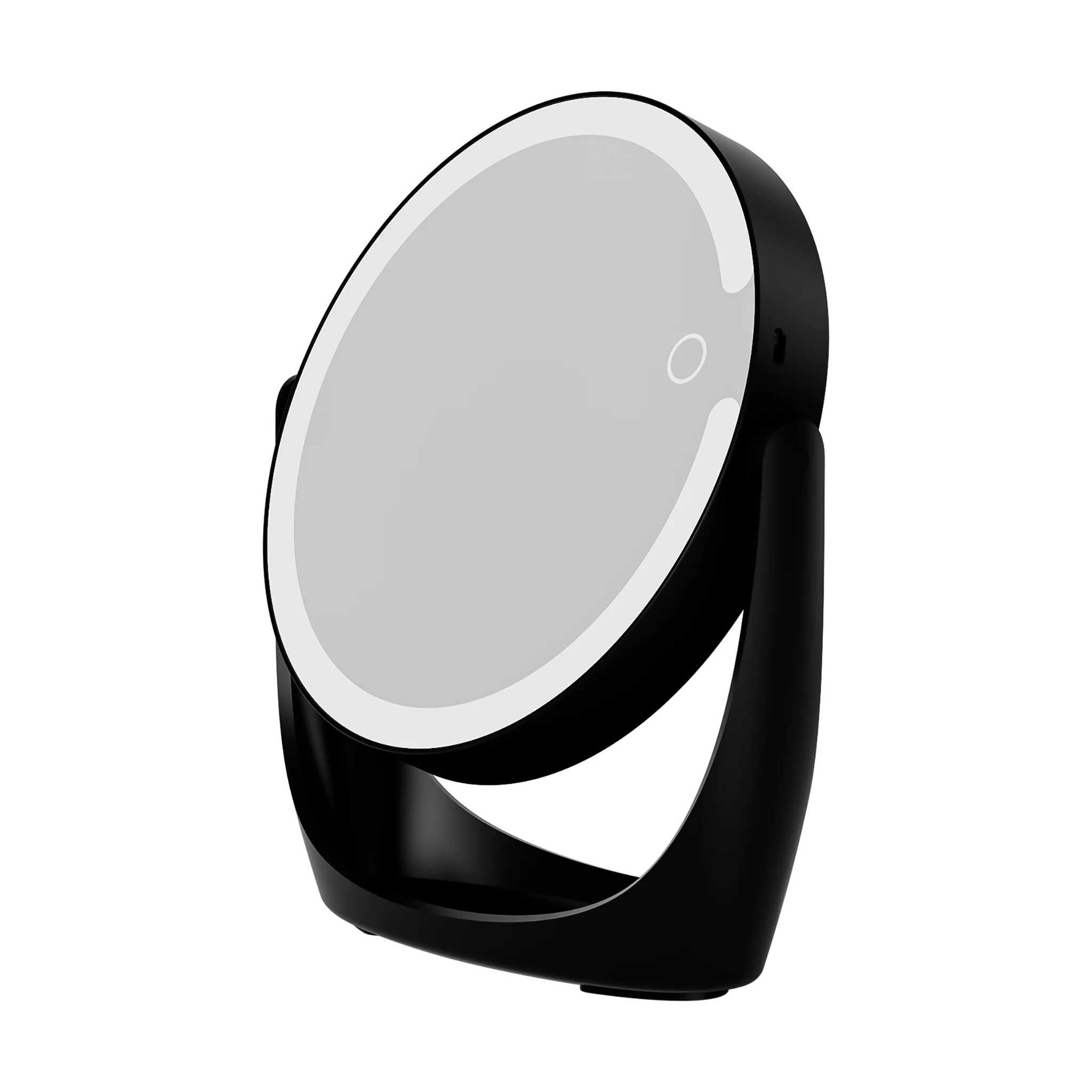 "Core" Round Tabletop LED Mirror - Image 2