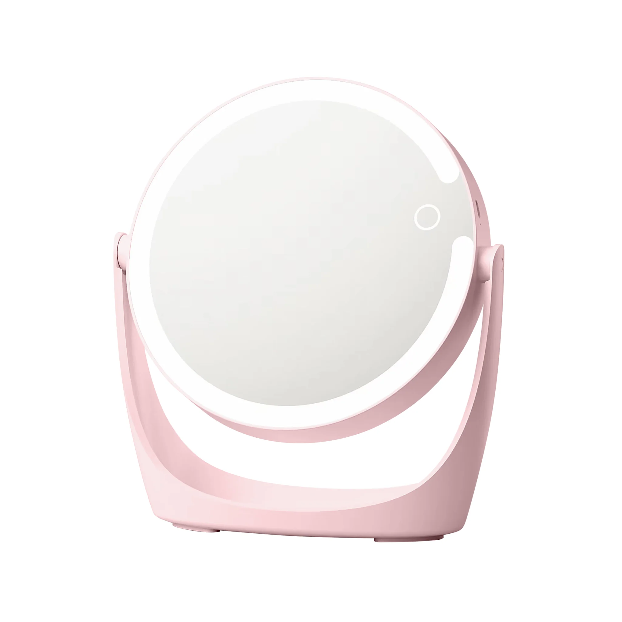 "Core" Round Tabletop LED Mirror - Image 4
