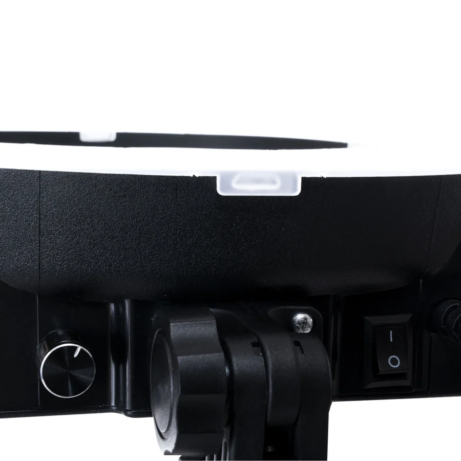 13.5-Inch Desktop Dimmable LED Vanity Studio Ring Light with Stand - Image 4