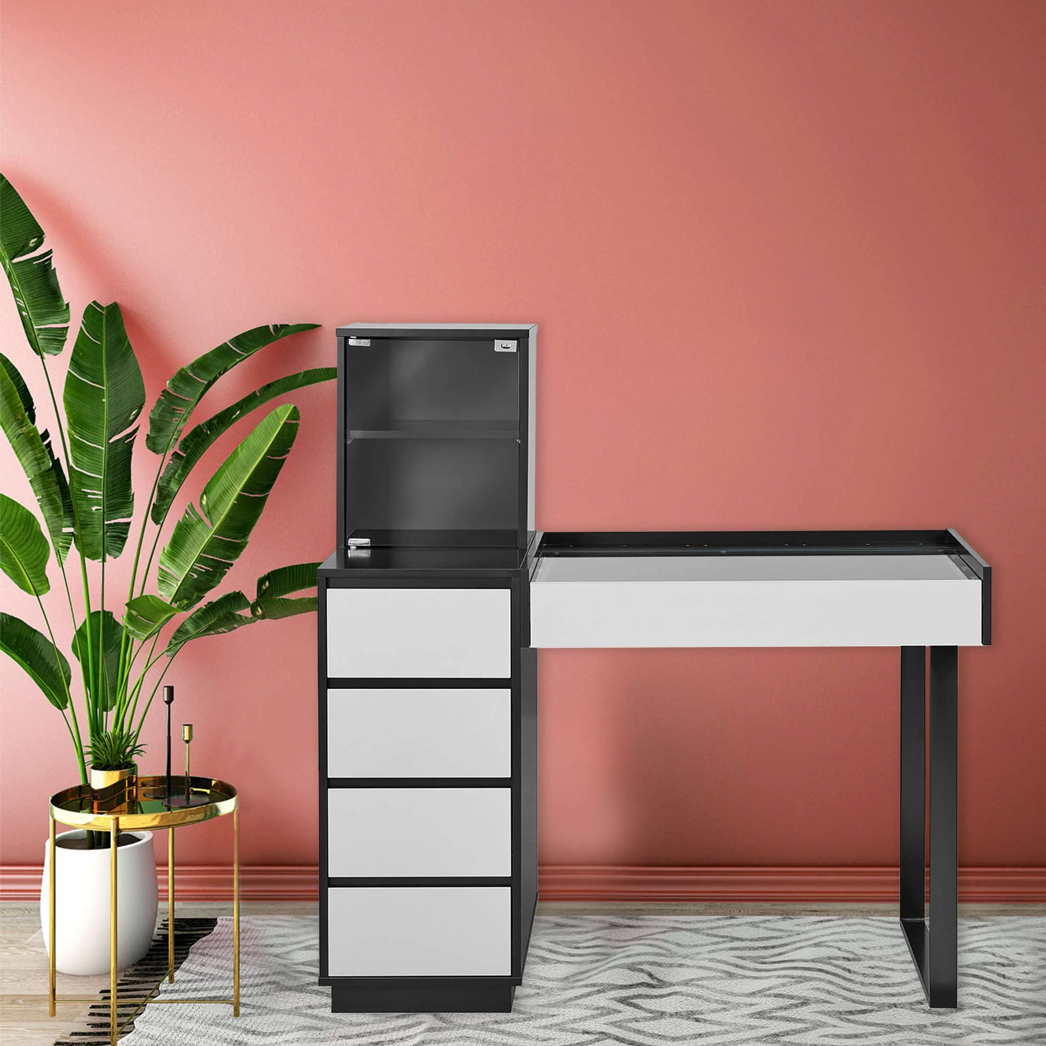 SlayStation® Duet Vanity Table Desk - Image 3