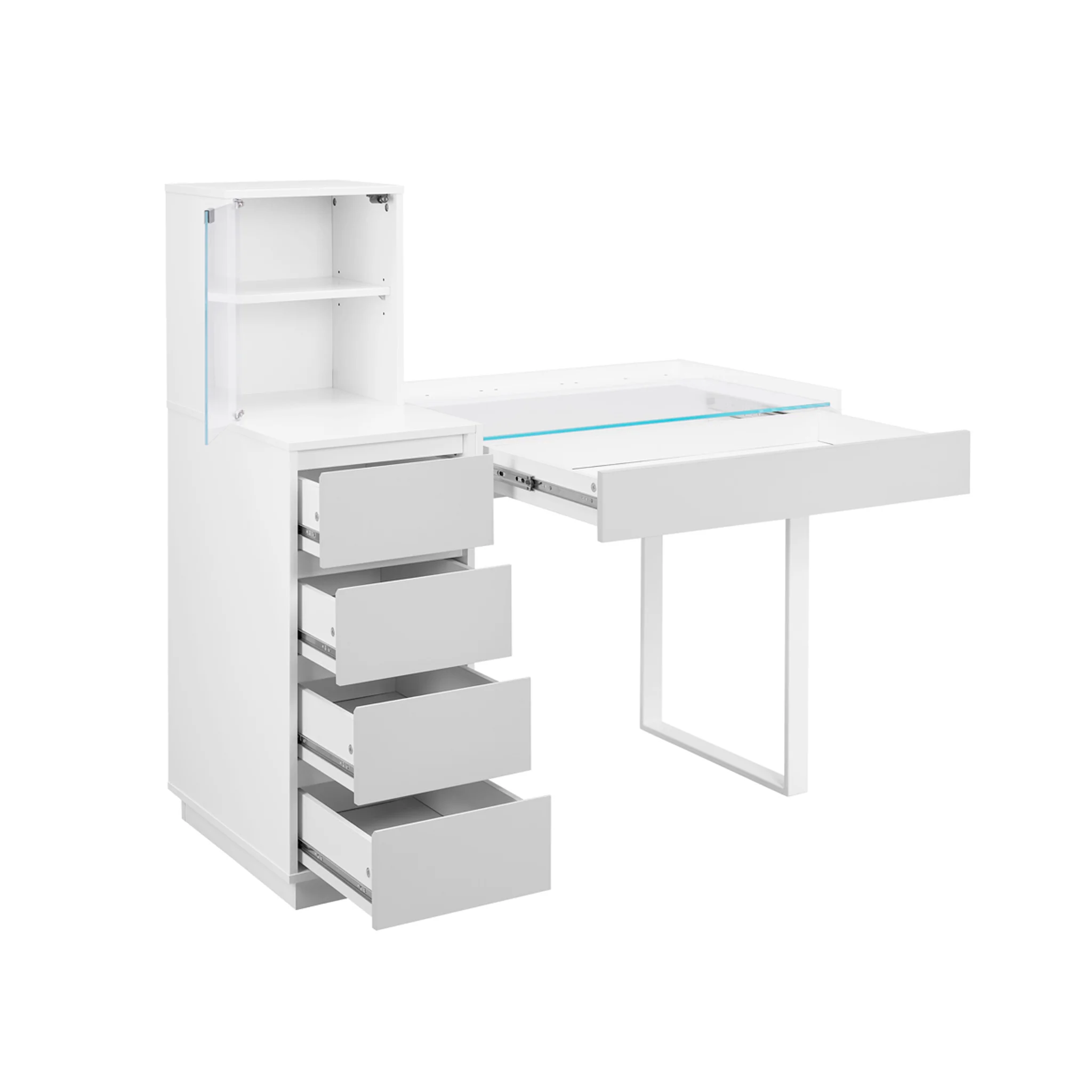 SlayStation® Duet Vanity Table Desk - Image 4