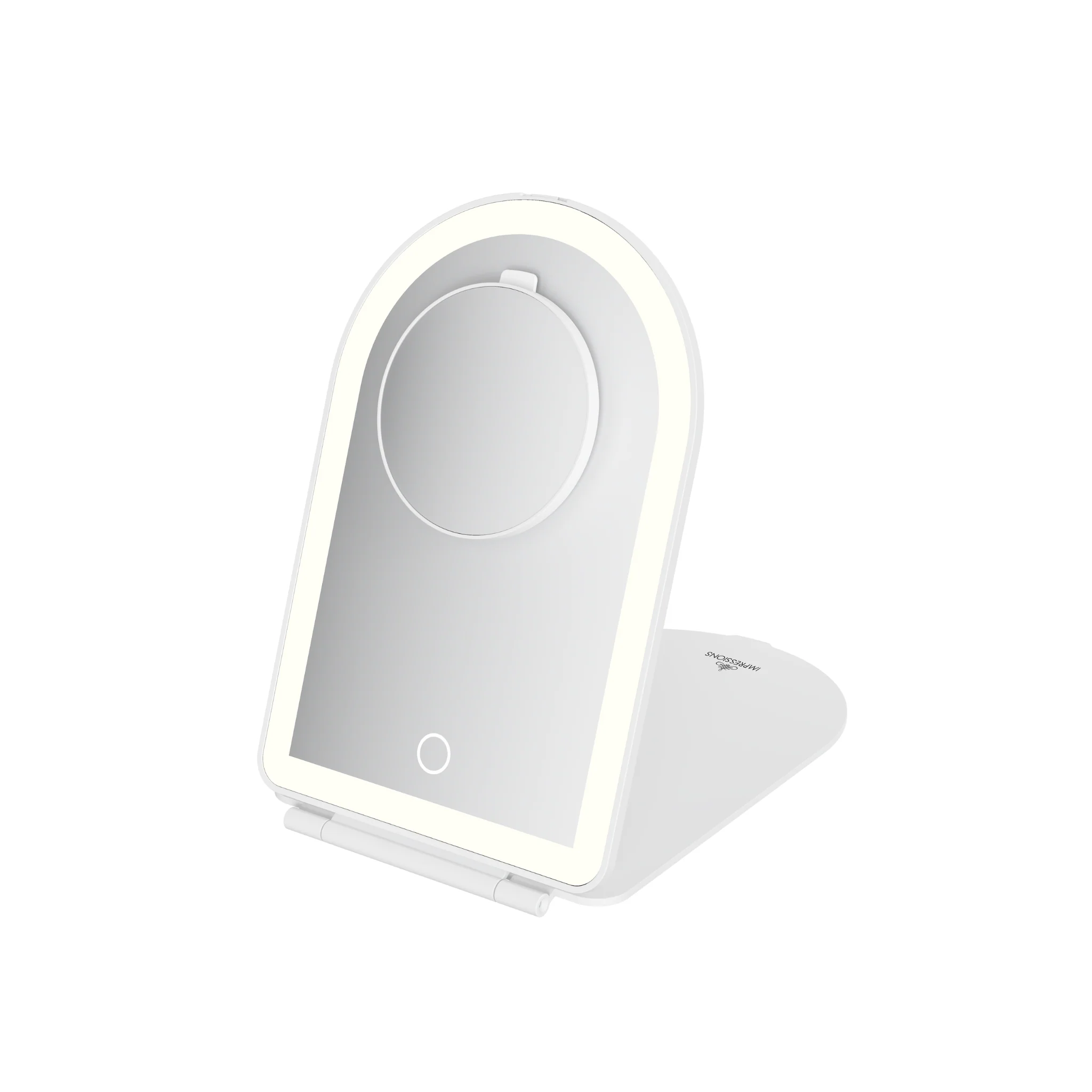 Elera Arch LED Travel Mirror w/ 10x Magnified Mirror - Image 7