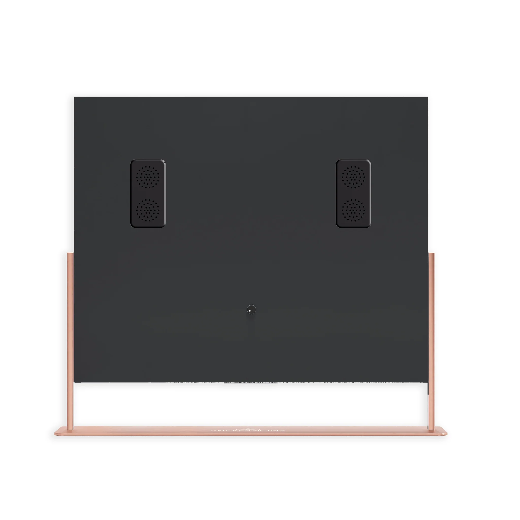Gilded Tri-Tone LED Makeup Mirror W/ Bluetooth Speakers - Image 6