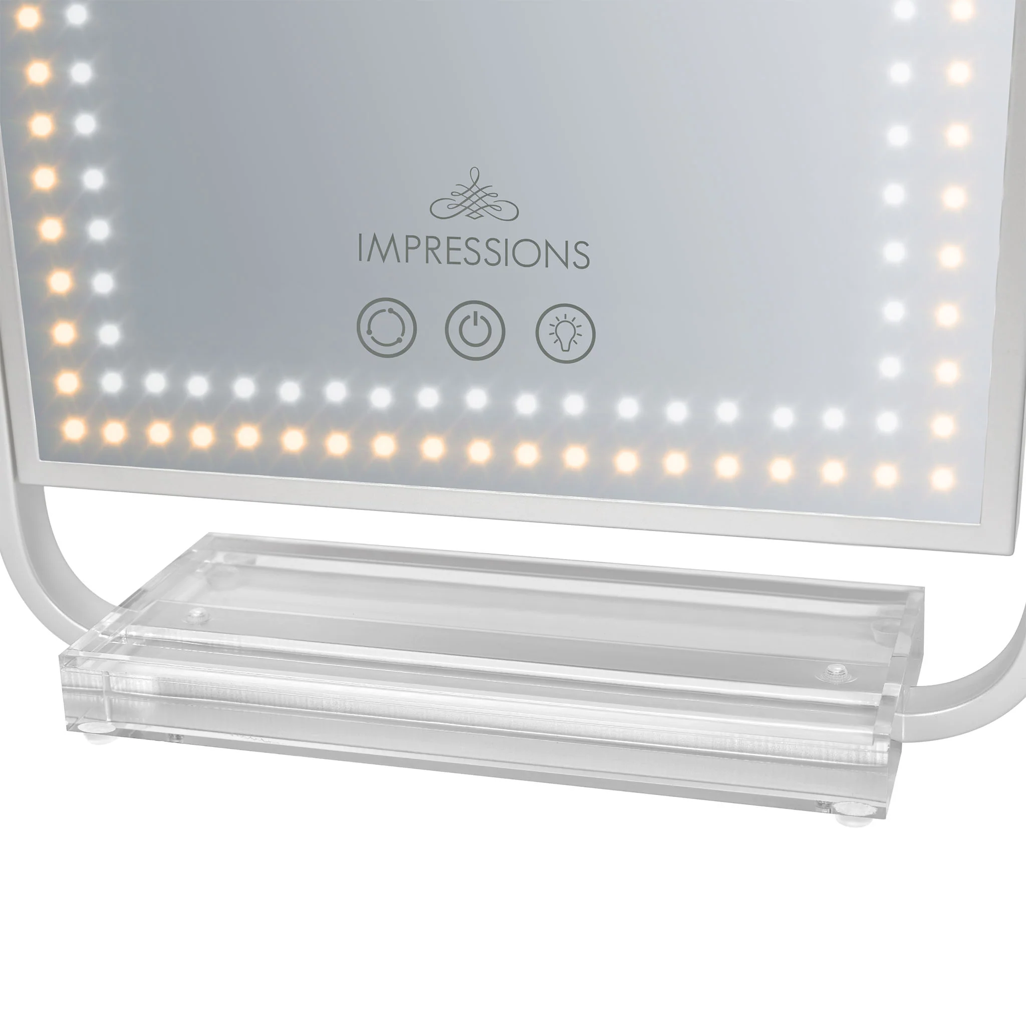 Glimmer Arch Tri-Tone LED Makeup Mirror - Image 10