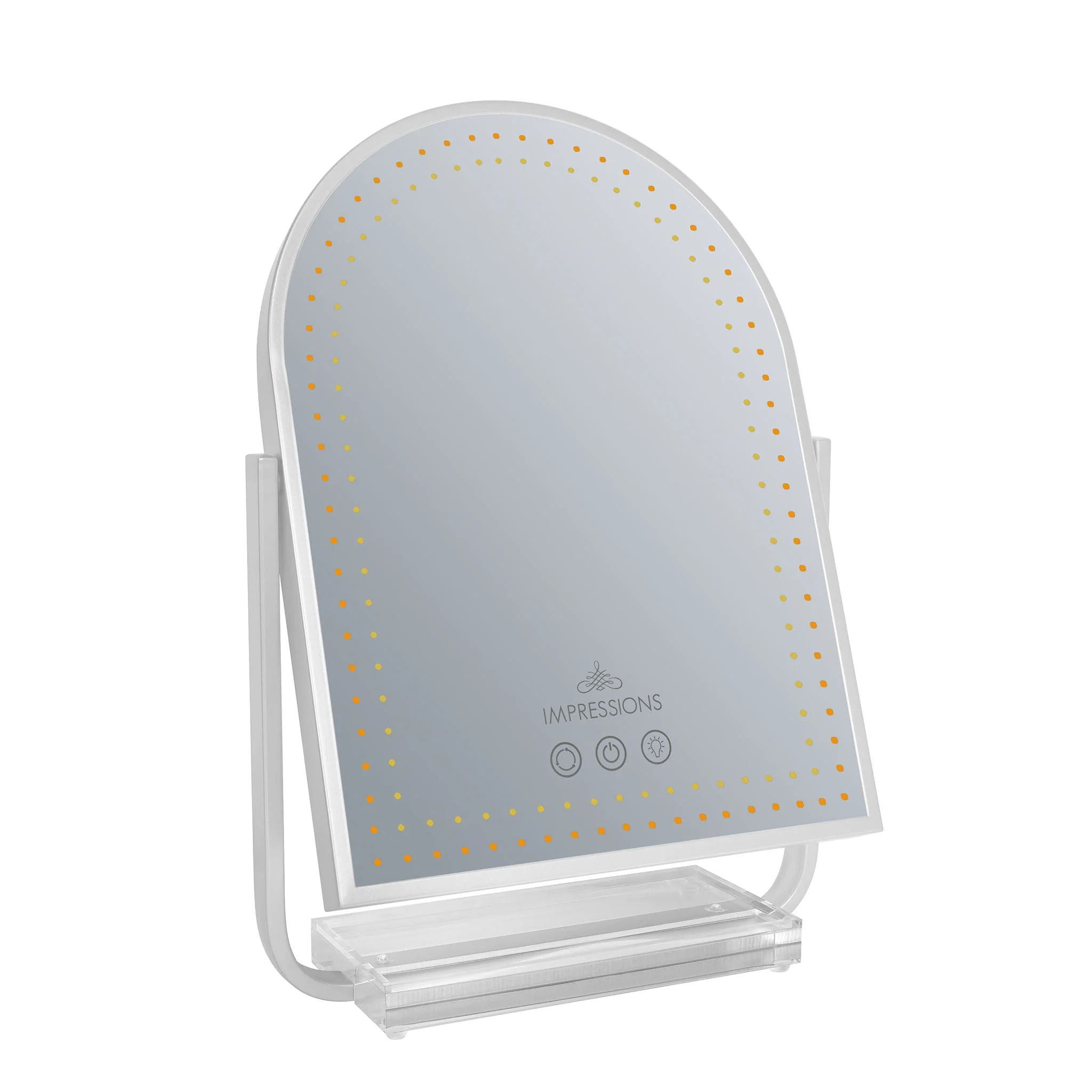 Glimmer Arch Tri-Tone LED Makeup Mirror - Image 11