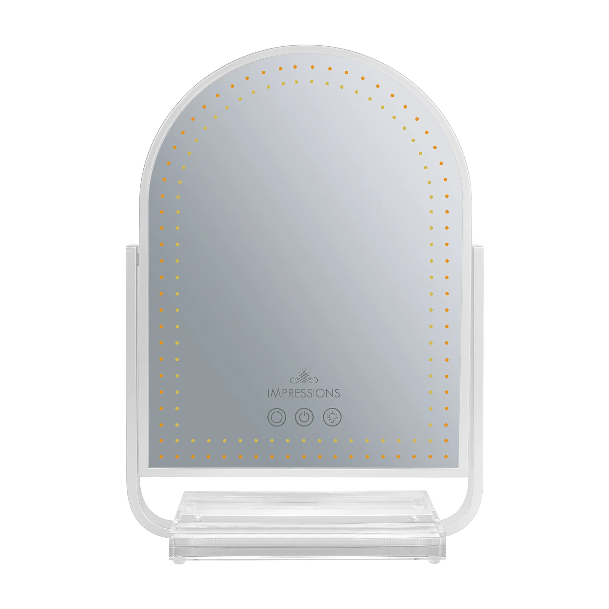 Glimmer Arch Tri-Tone LED Makeup Mirror - Image 12
