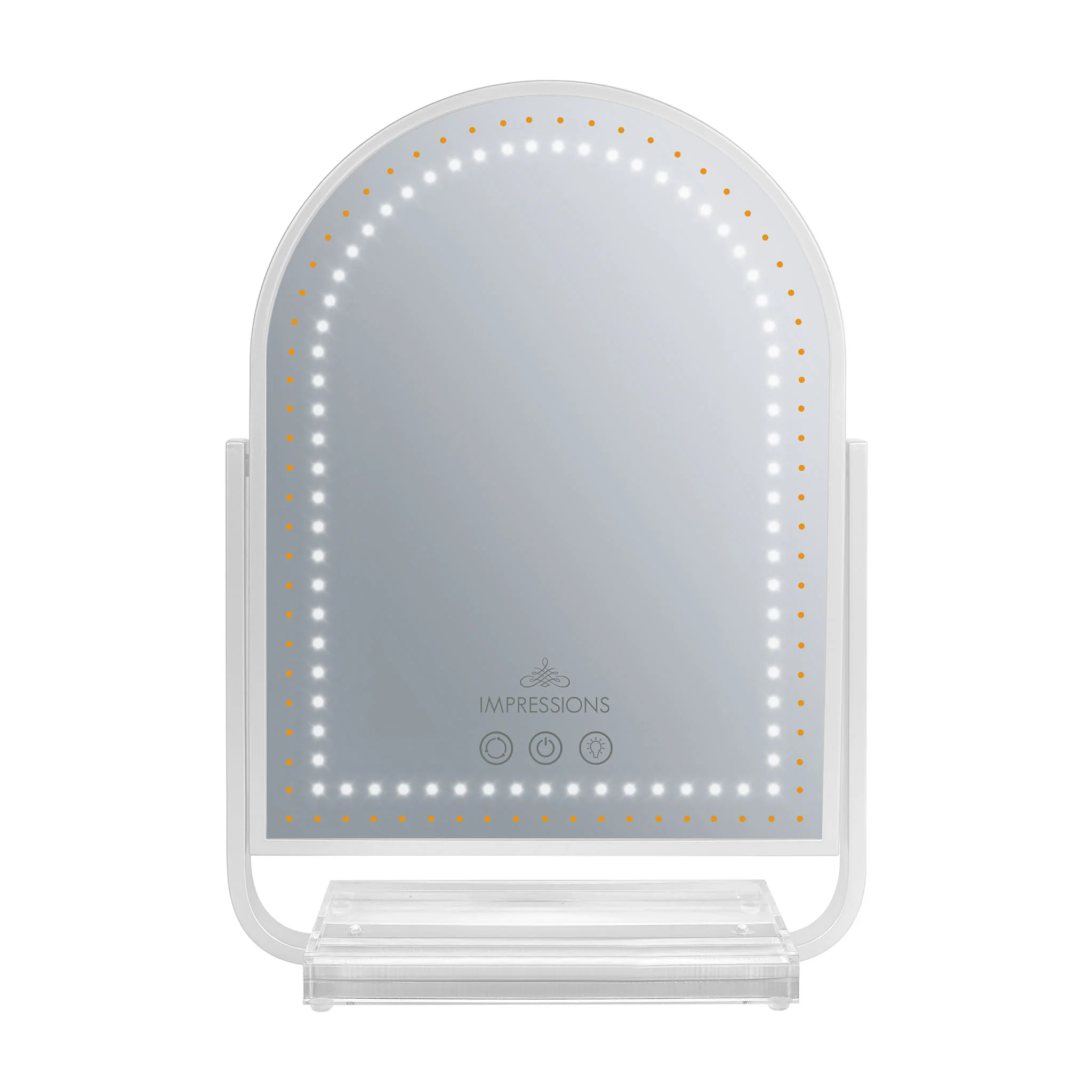 Glimmer Arch Tri-Tone LED Makeup Mirror - Image 13