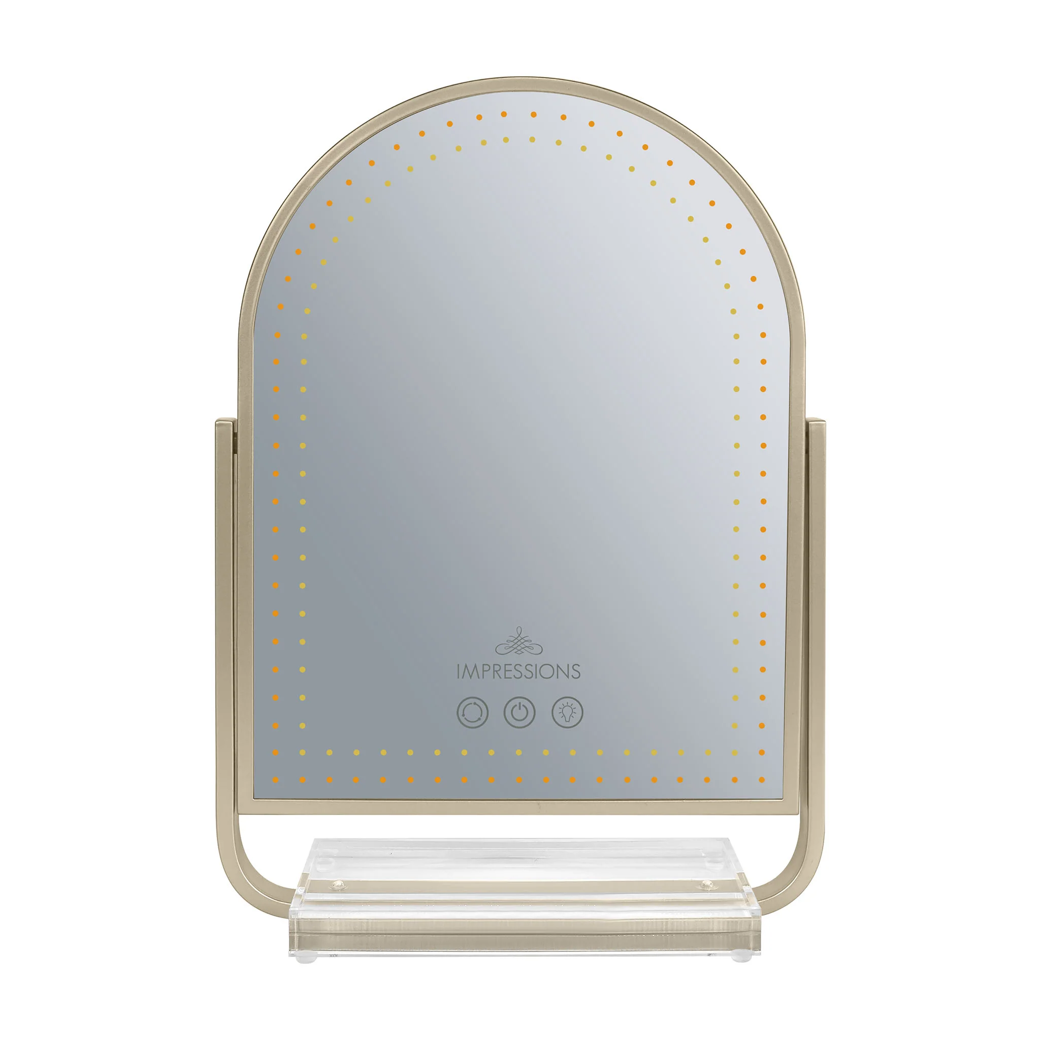Glimmer Arch Tri-Tone LED Makeup Mirror - Image 19