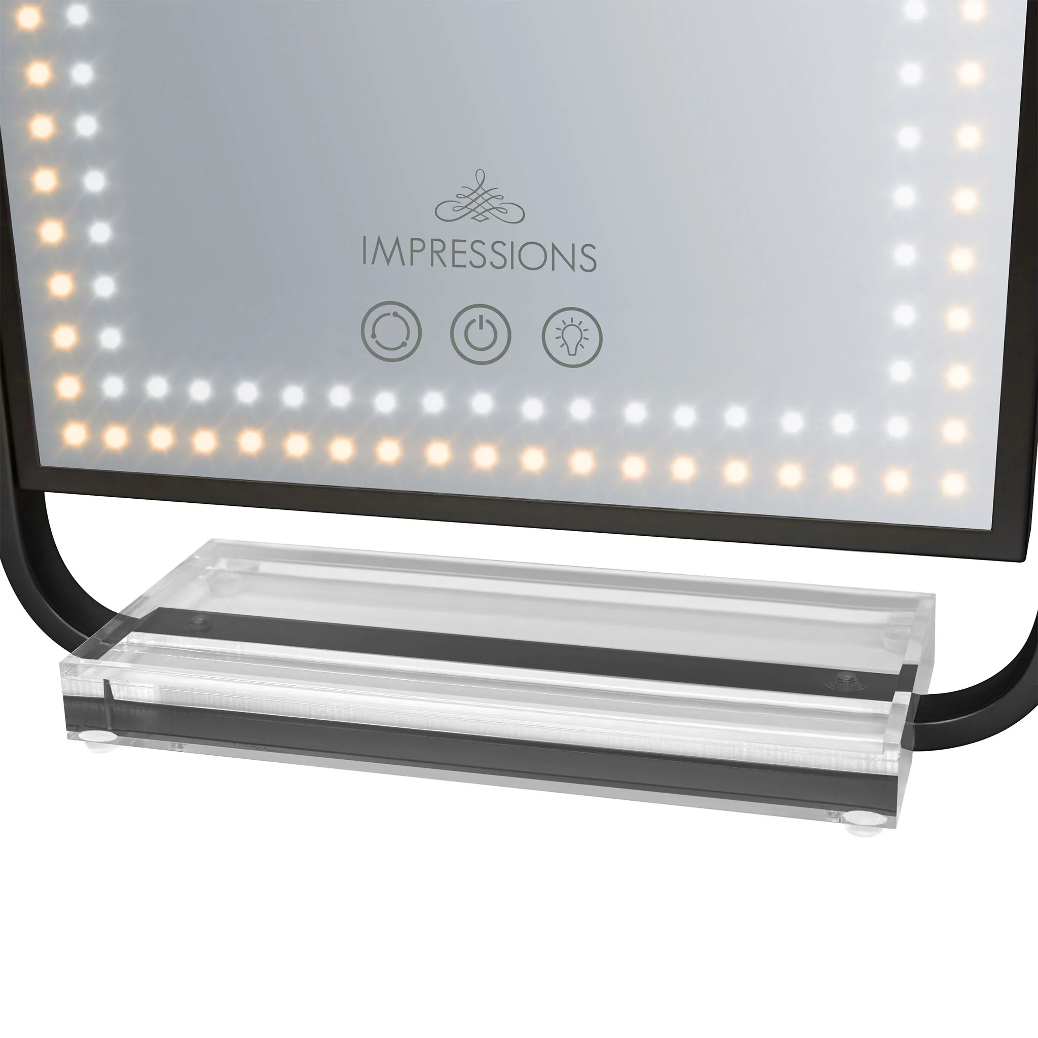 Glimmer Arch Tri-Tone LED Makeup Mirror - Image 2