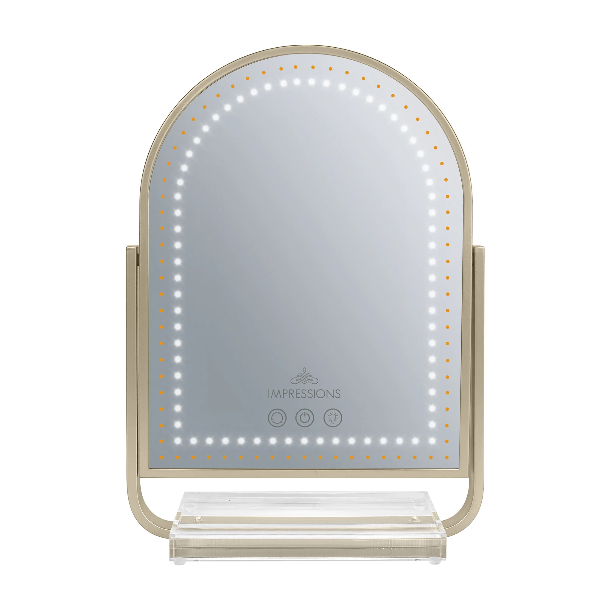 Glimmer Arch Tri-Tone LED Makeup Mirror - Image 20