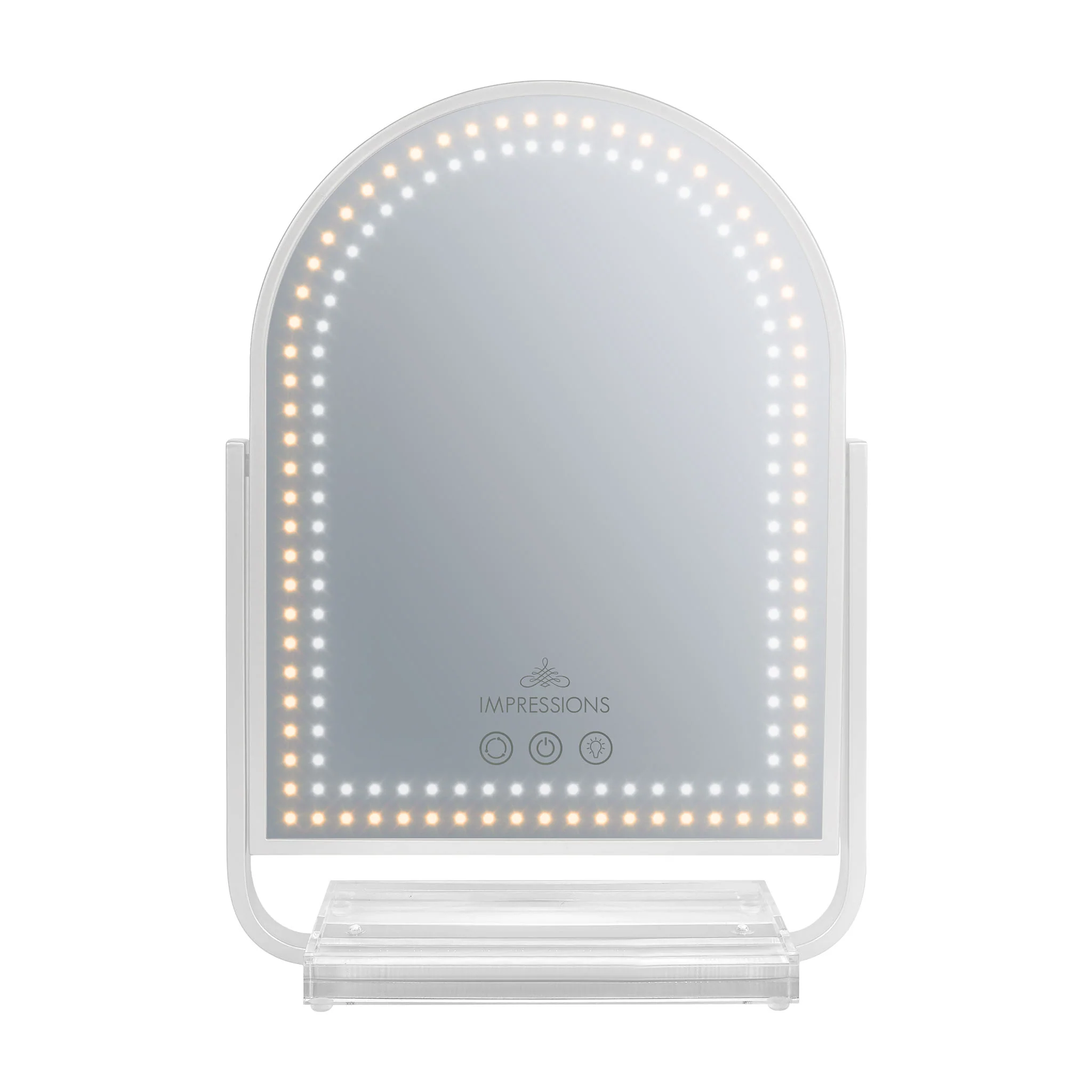 Glimmer Arch Tri-Tone LED Makeup Mirror - Image 9