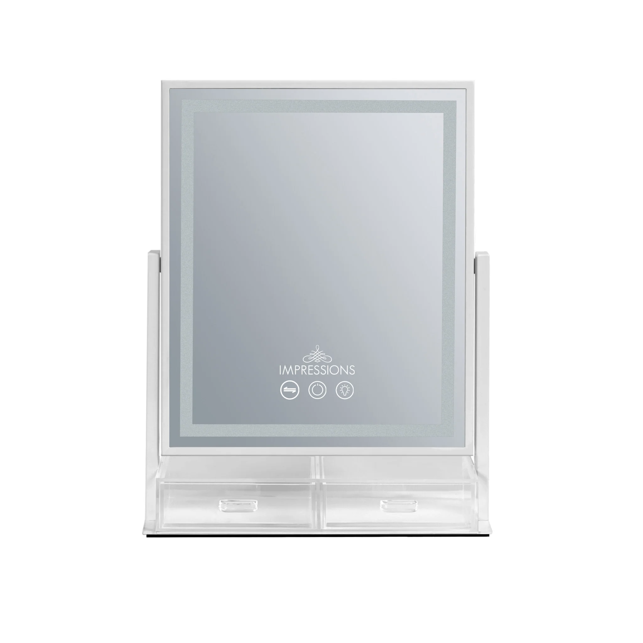 Glow & Store Tri-Tone LED Makeup Mirror - Image 14