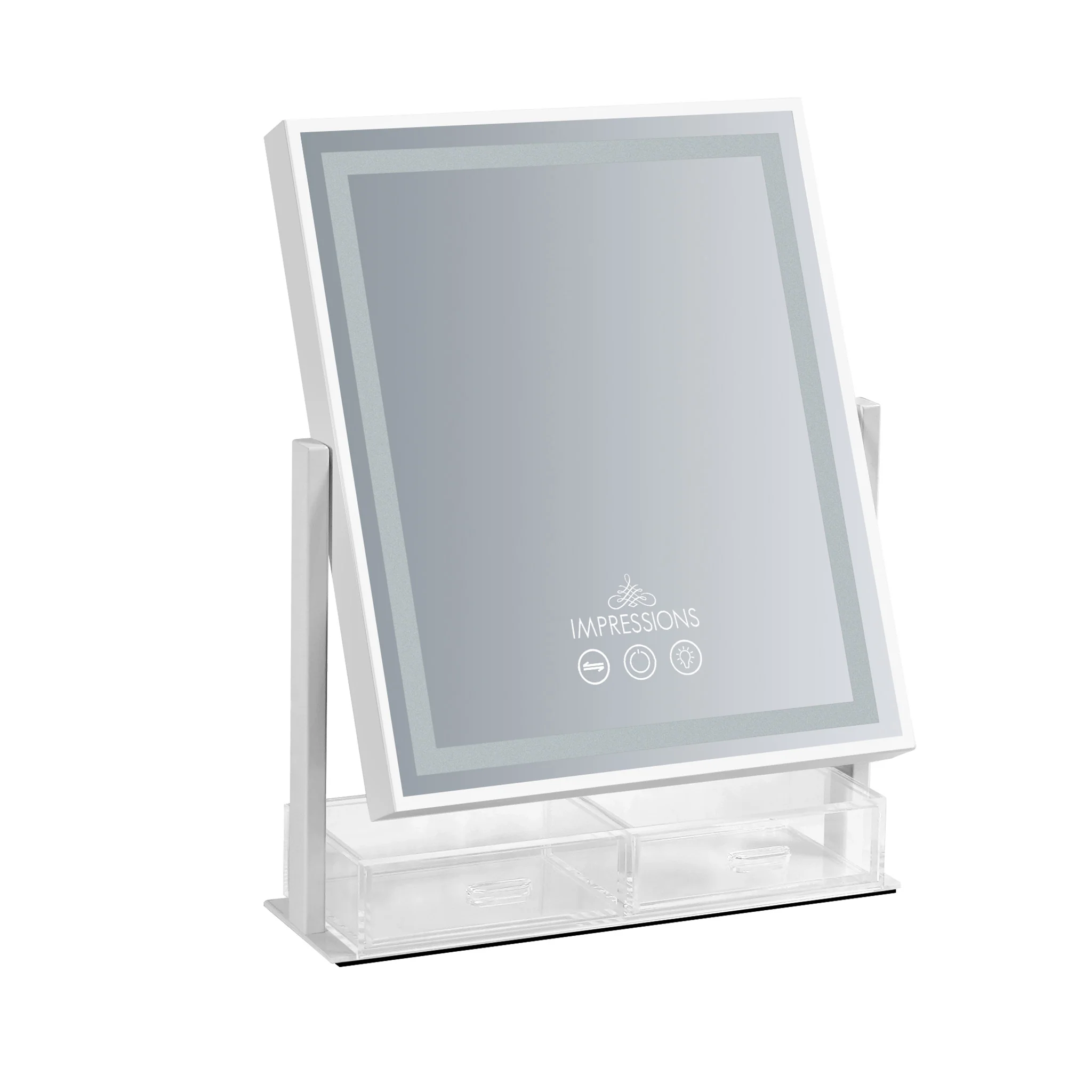 Glow & Store Tri-Tone LED Makeup Mirror - Image 15