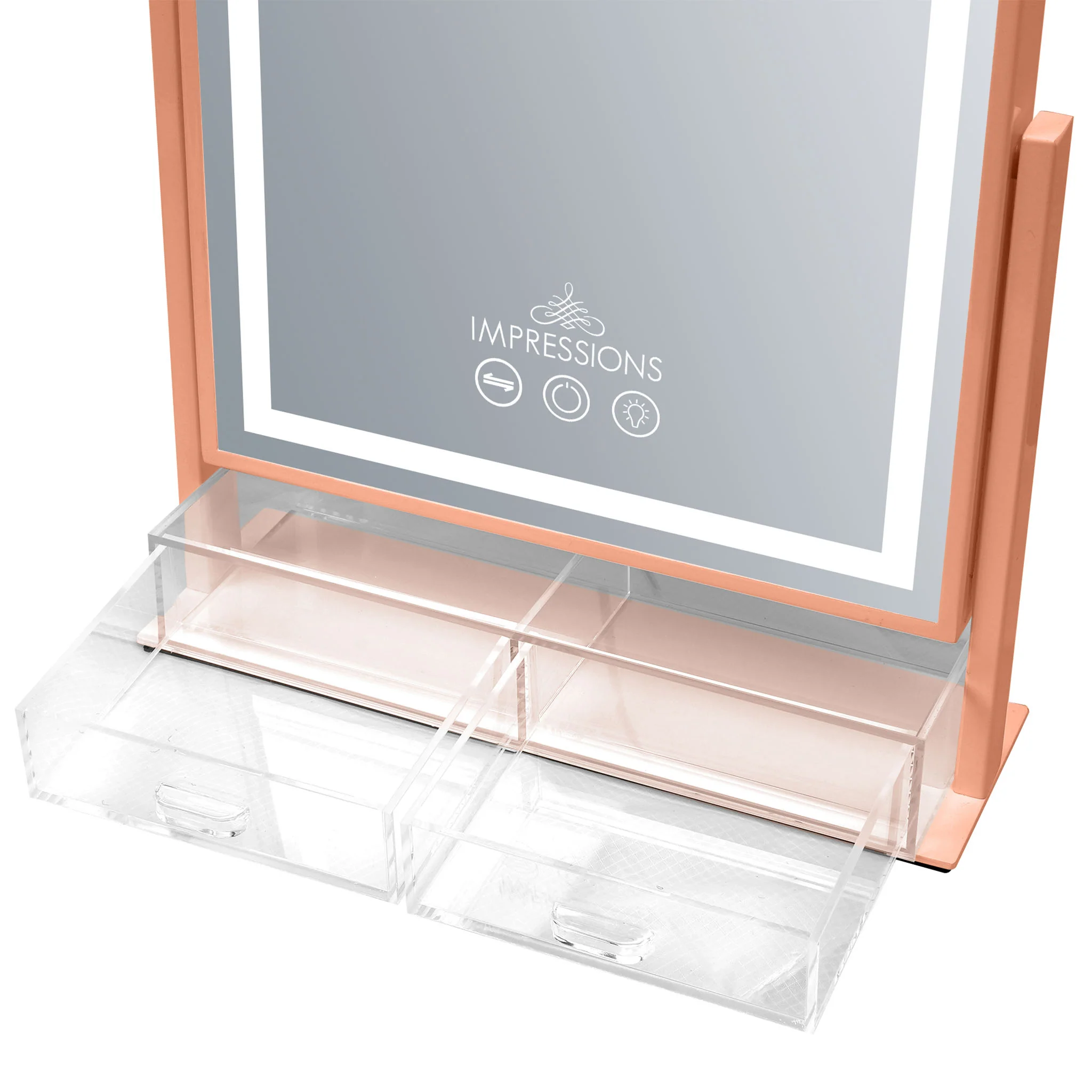 Glow & Store Tri-Tone LED Makeup Mirror - Image 19