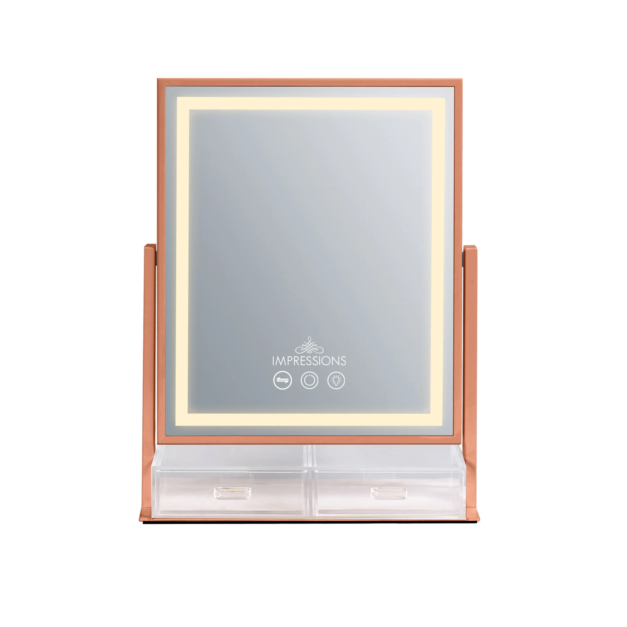 Glow & Store Tri-Tone LED Makeup Mirror - Image 20
