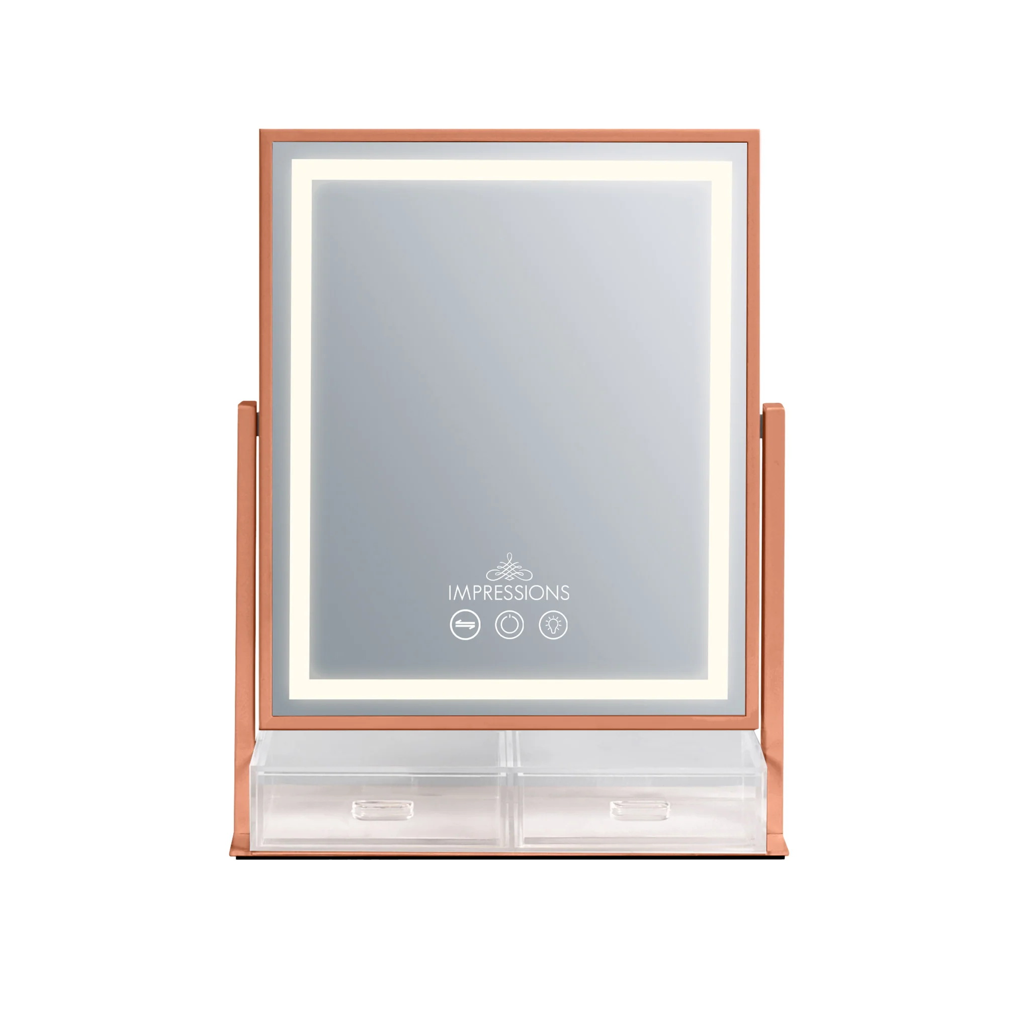 Glow & Store Tri-Tone LED Makeup Mirror - Image 21