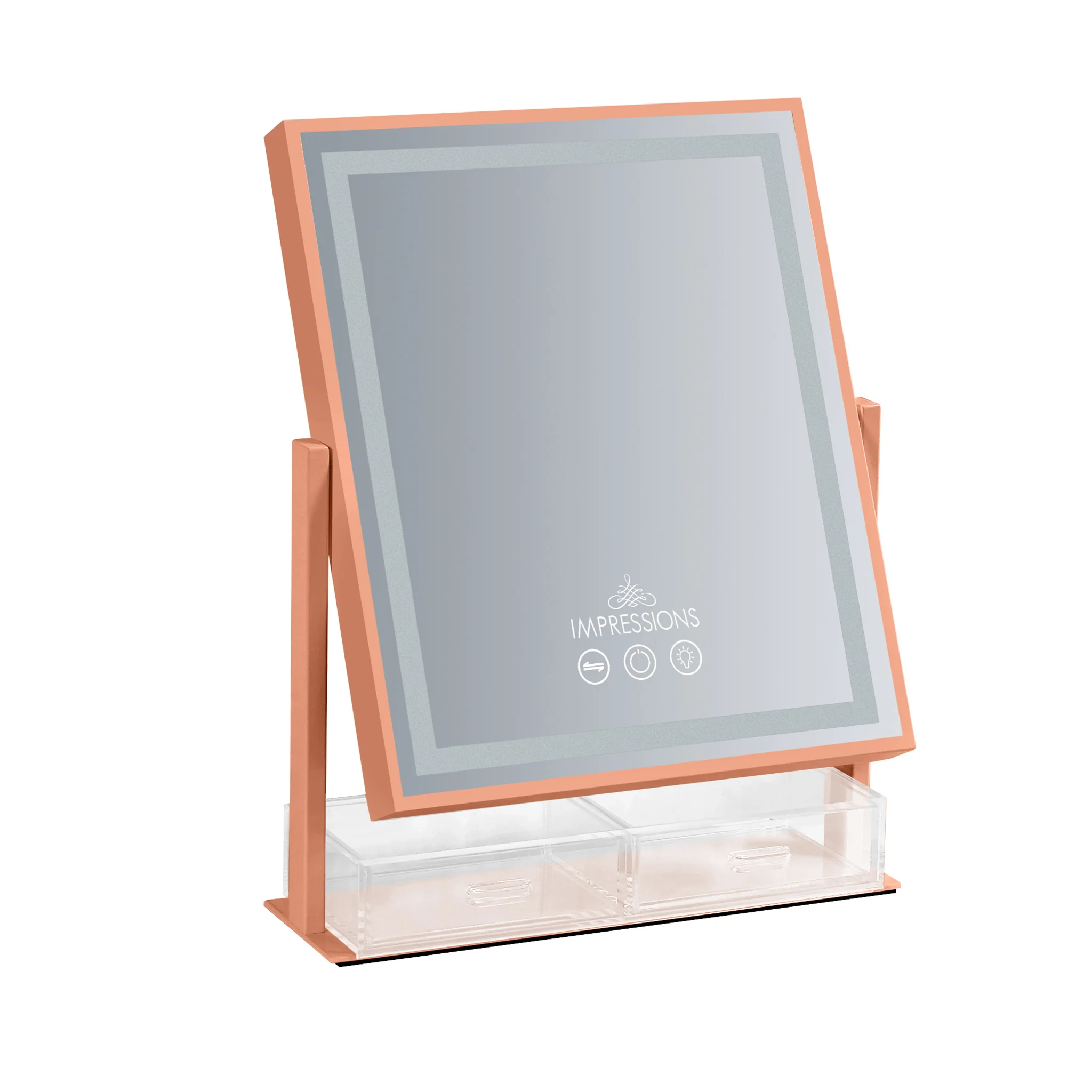 Glow & Store Tri-Tone LED Makeup Mirror - Image 23