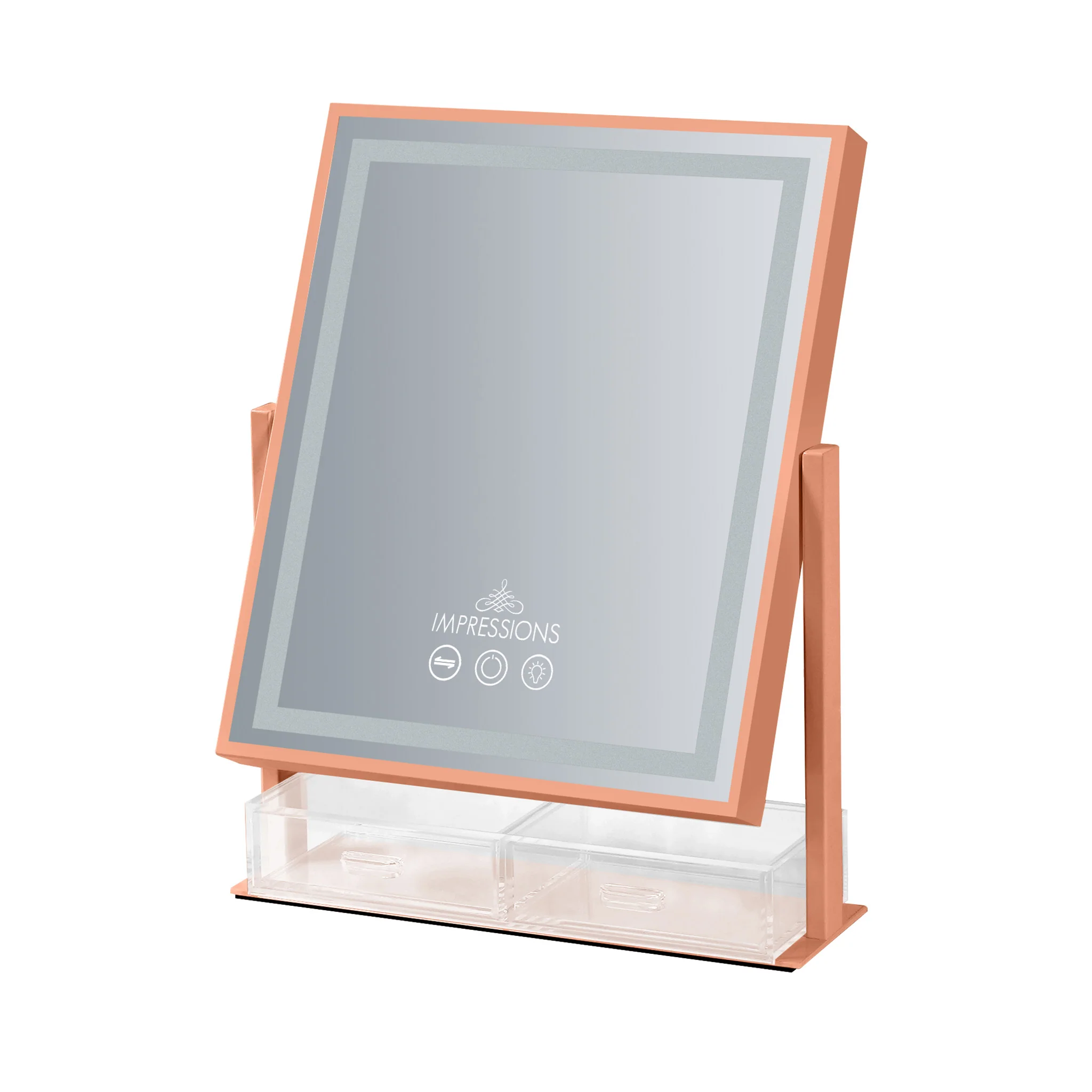 Glow & Store Tri-Tone LED Makeup Mirror - Image 24