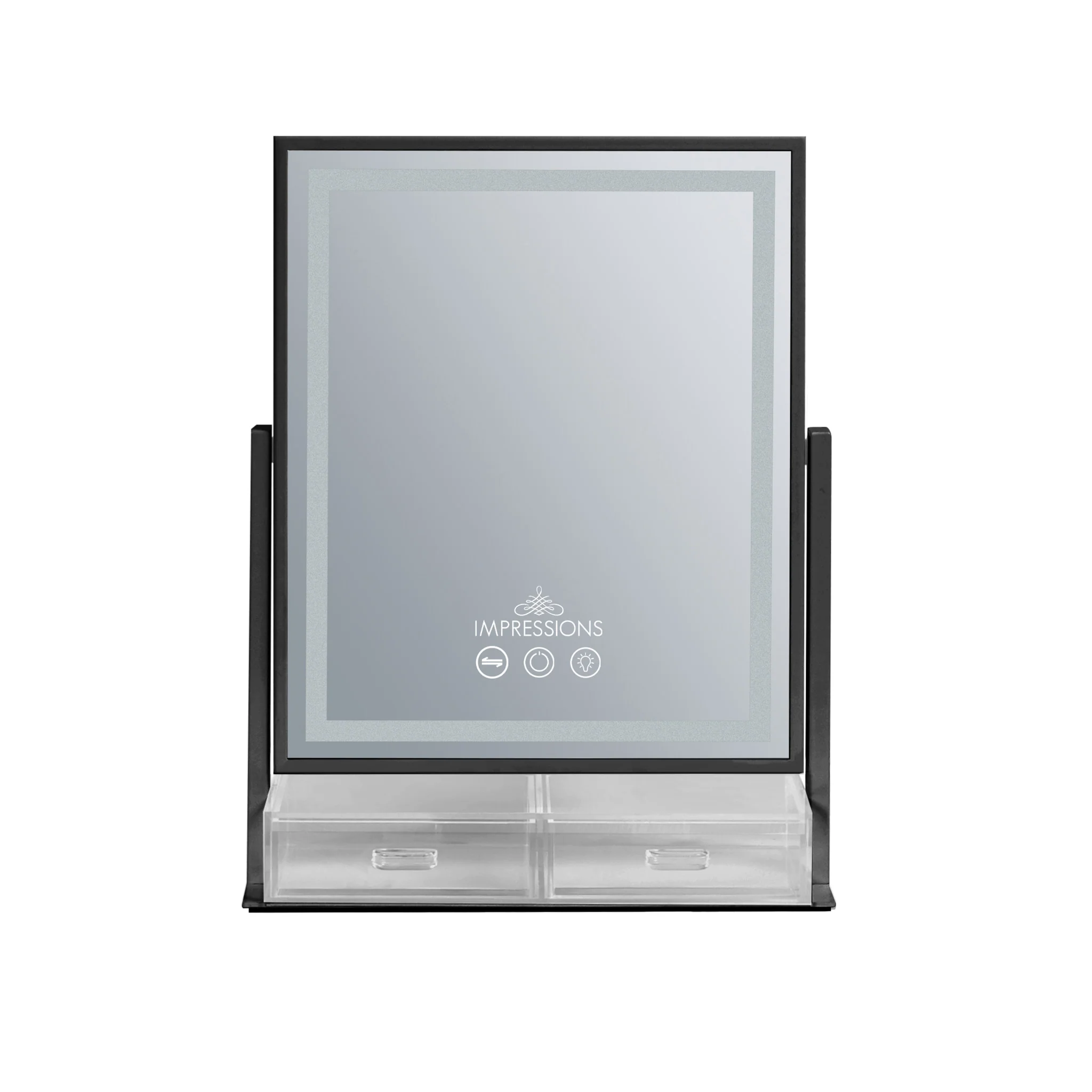 Glow & Store Tri-Tone LED Makeup Mirror - Image 6